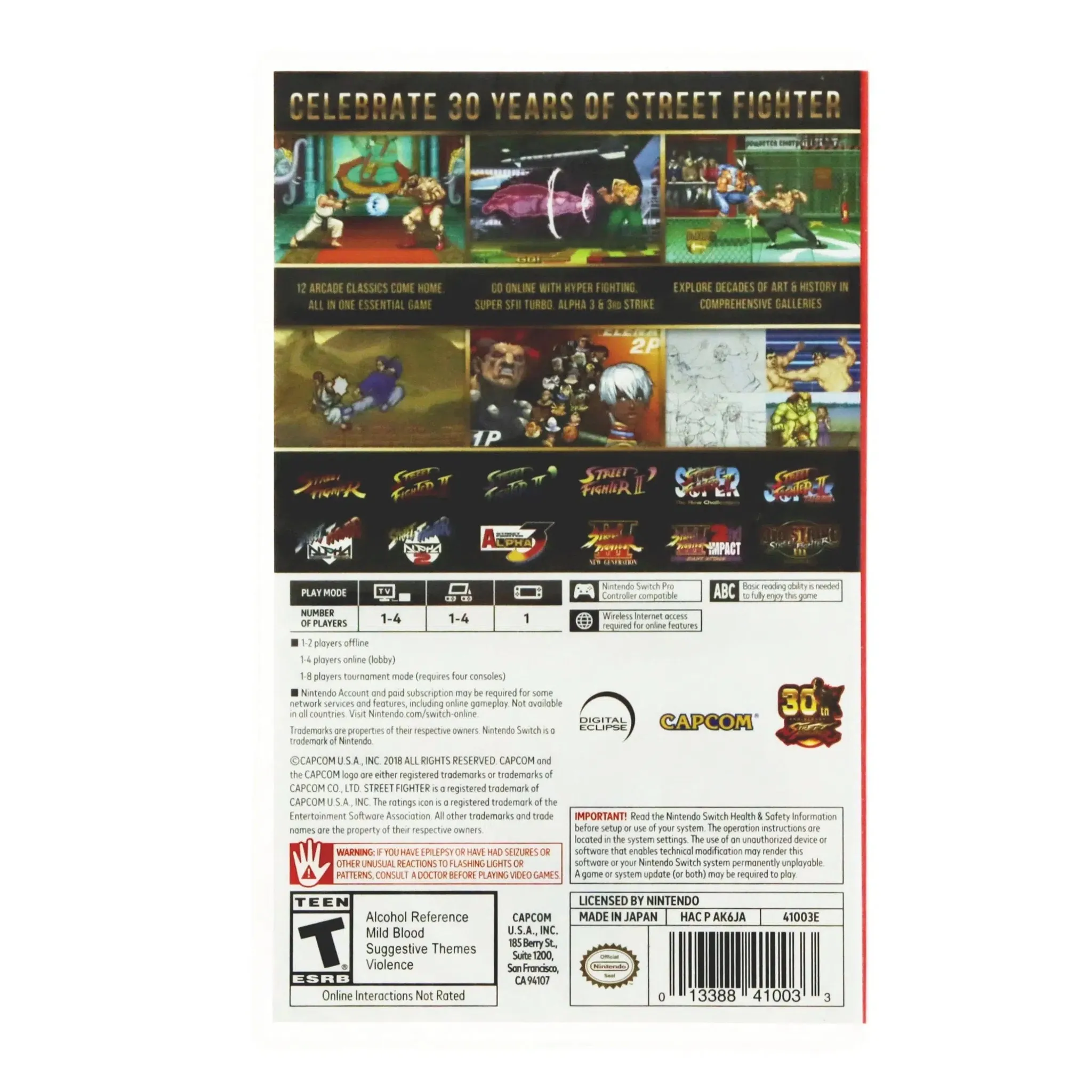 Street Fighter: 30th Anniversary Collection - Nintendo Switch - Image 3