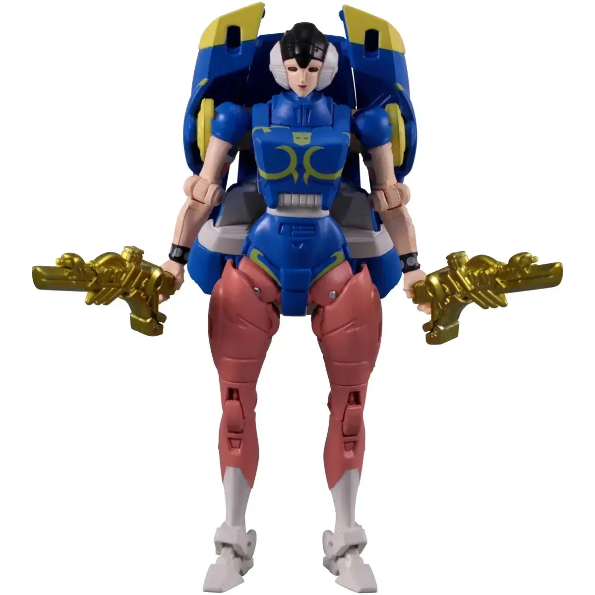 Street Fighter II x Transformers - Autobot Hot Rod as Ken & Arcee as Chun-Li Action Figure Set - Tomy - Image 3