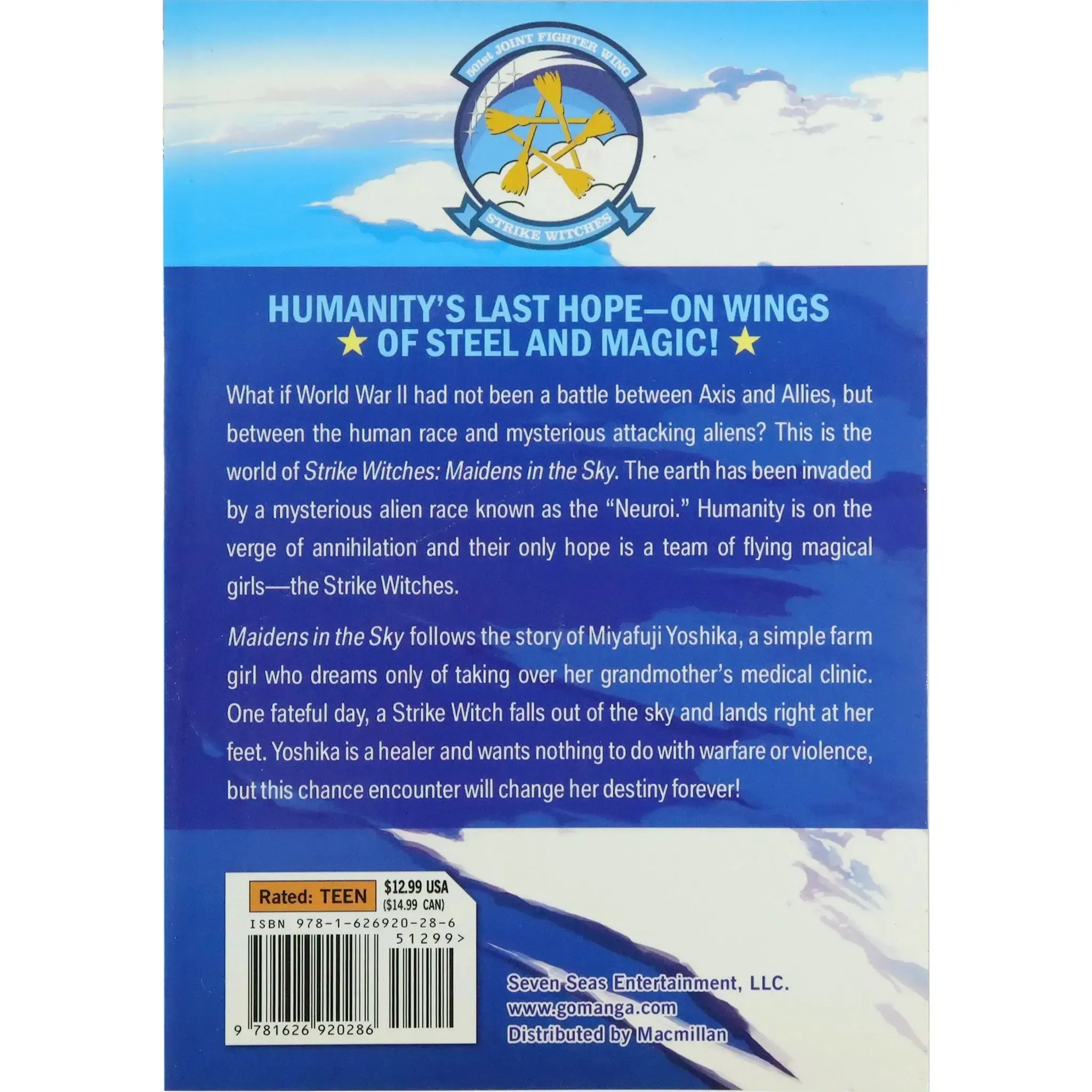 Strike Witches: Maidens in the Sky | Manga Series |  Paperback, Hardcover, Box Set | Seven Seas Entertainment - Image 2