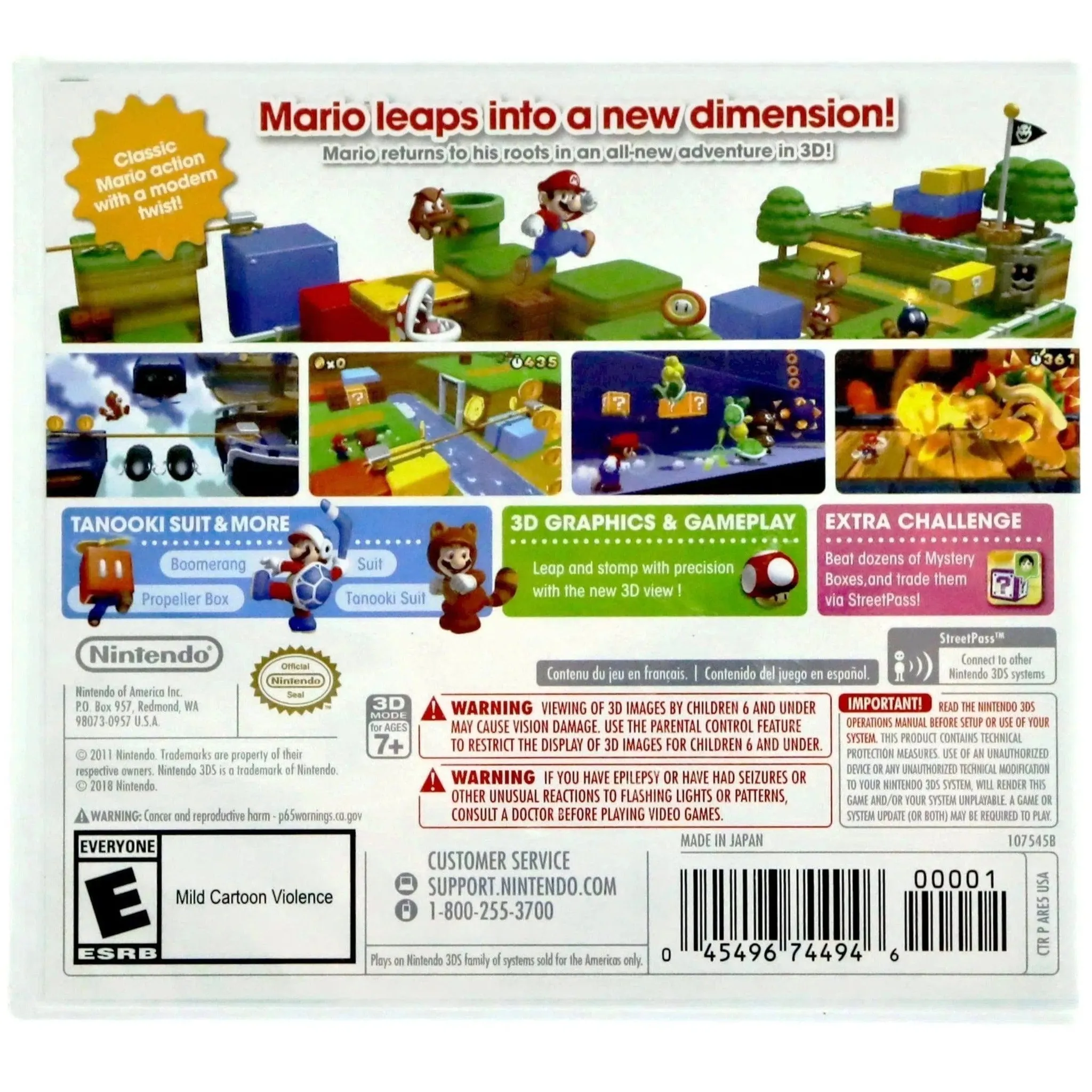 Super Mario 3D Land (Nintendo Selects) - Nintendo 3DS - Image 3