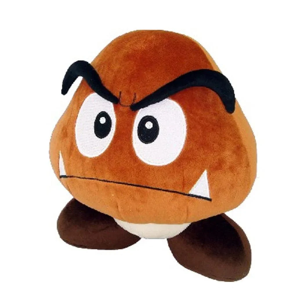 Super Mario Bros. - 12" Goomba Plush - Little Buddy - Image 3