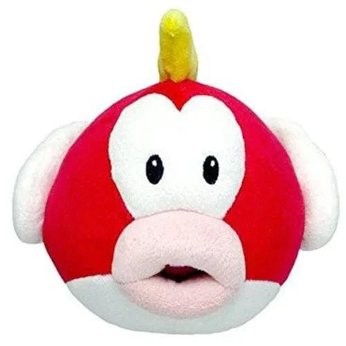 Super Mario Bros. - 5" Cheep Cheep Plush - Little Buddy - Image 3