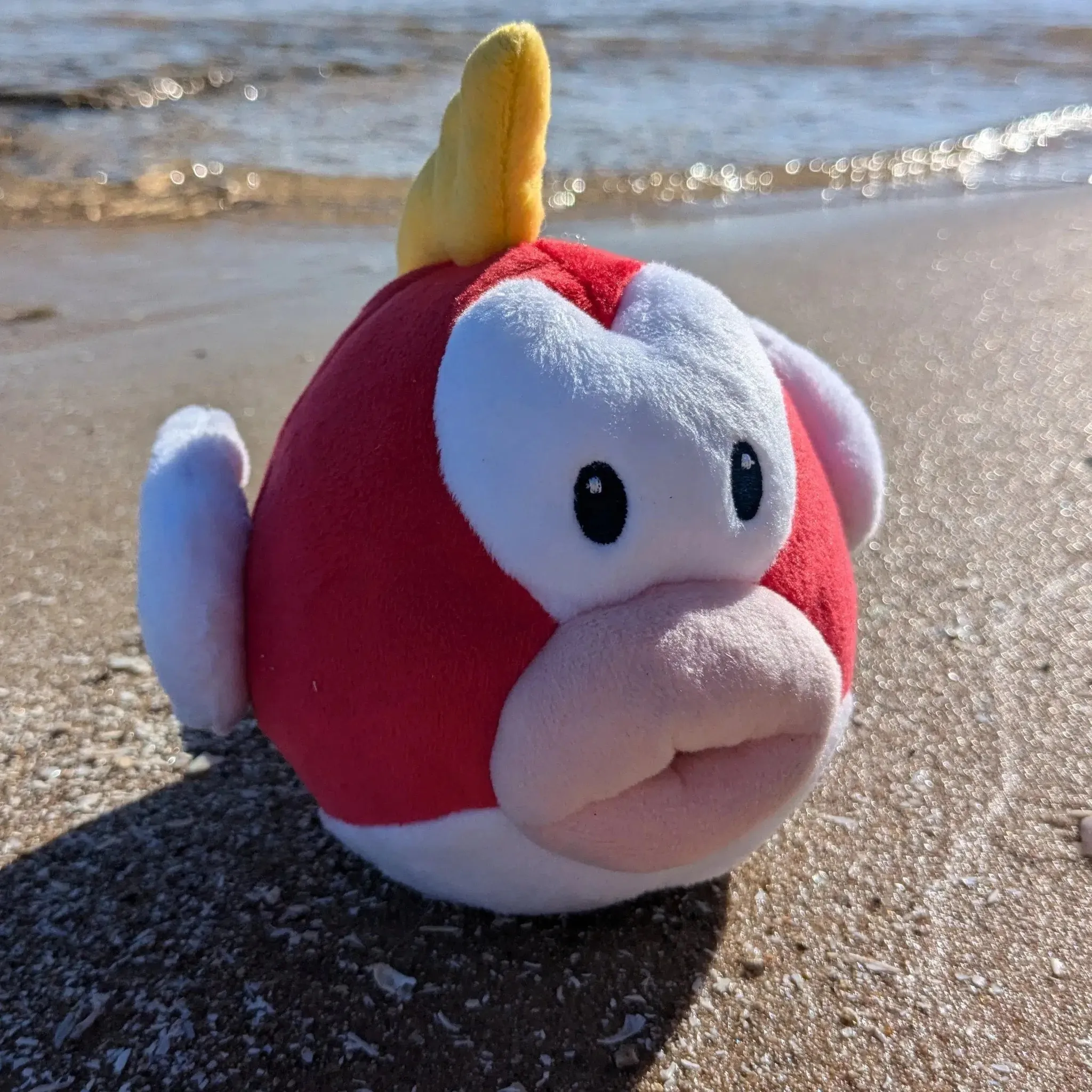Super Mario Bros. - 5" Cheep Cheep Plush - Little Buddy - Image 6