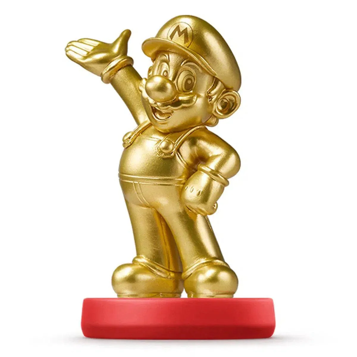 Super Mario Bros. - Gold Mario Figure - Nintendo - Amiibo Series - Image 2