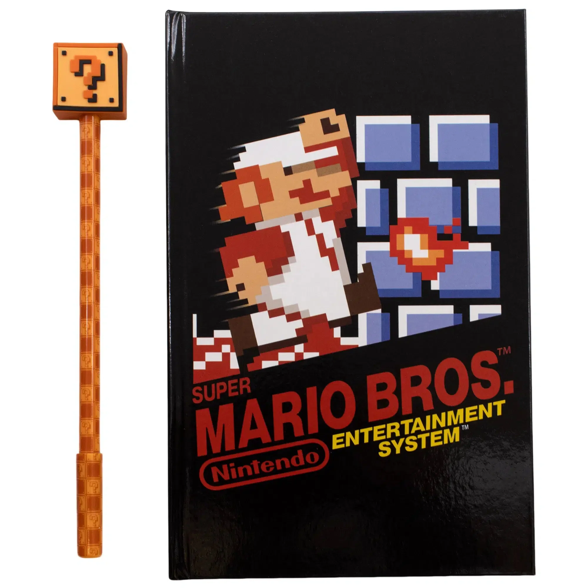 Super Mario Bros. - Overworld Collector's Gift Box Set - Culturefly - Plush Pillow, Throw Blanket, Pin Badge, Notebook & Pen, Vinyl Figure - Image 3