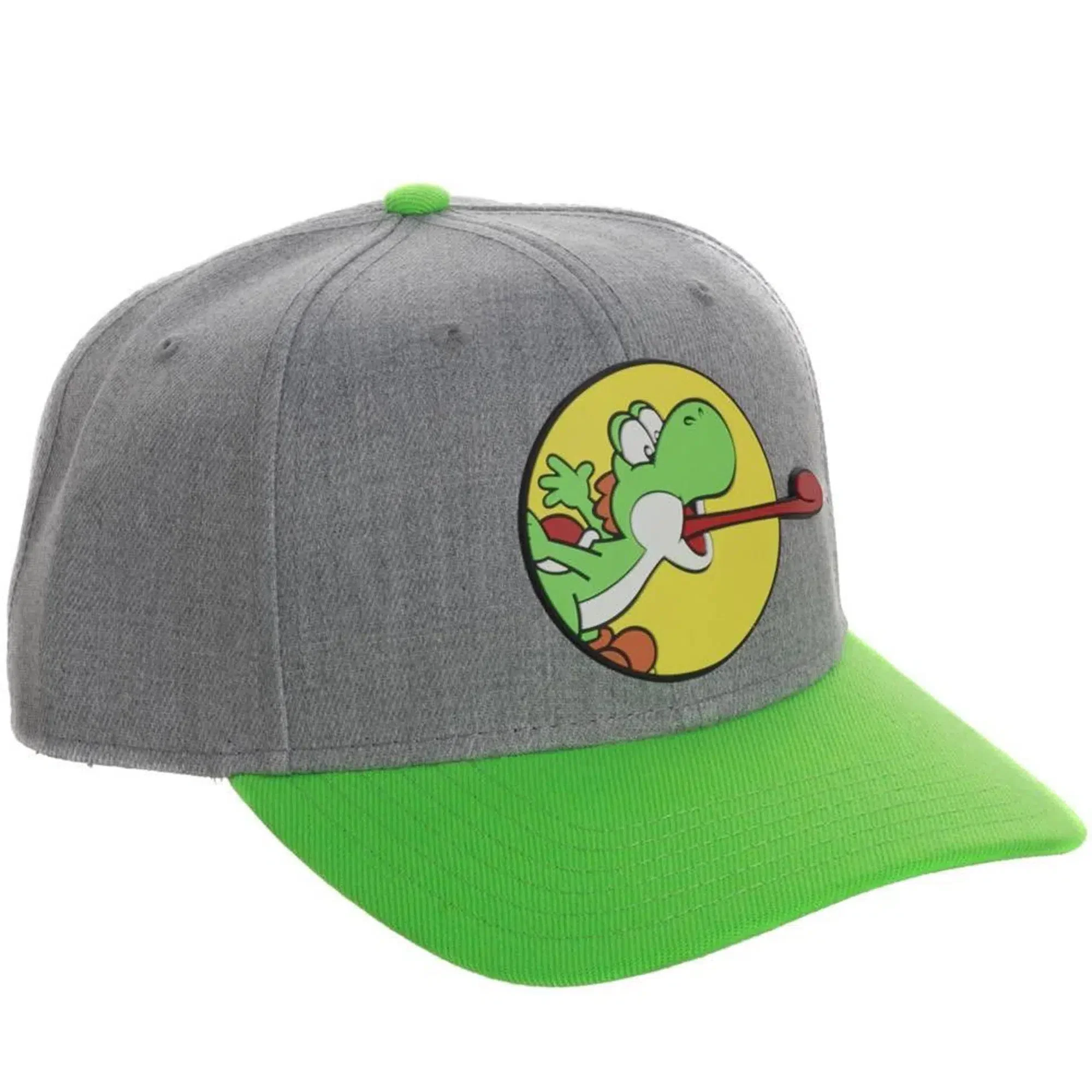 Super Mario Bros. - Yoshi Snapback Hat - Bioworld - Image 3