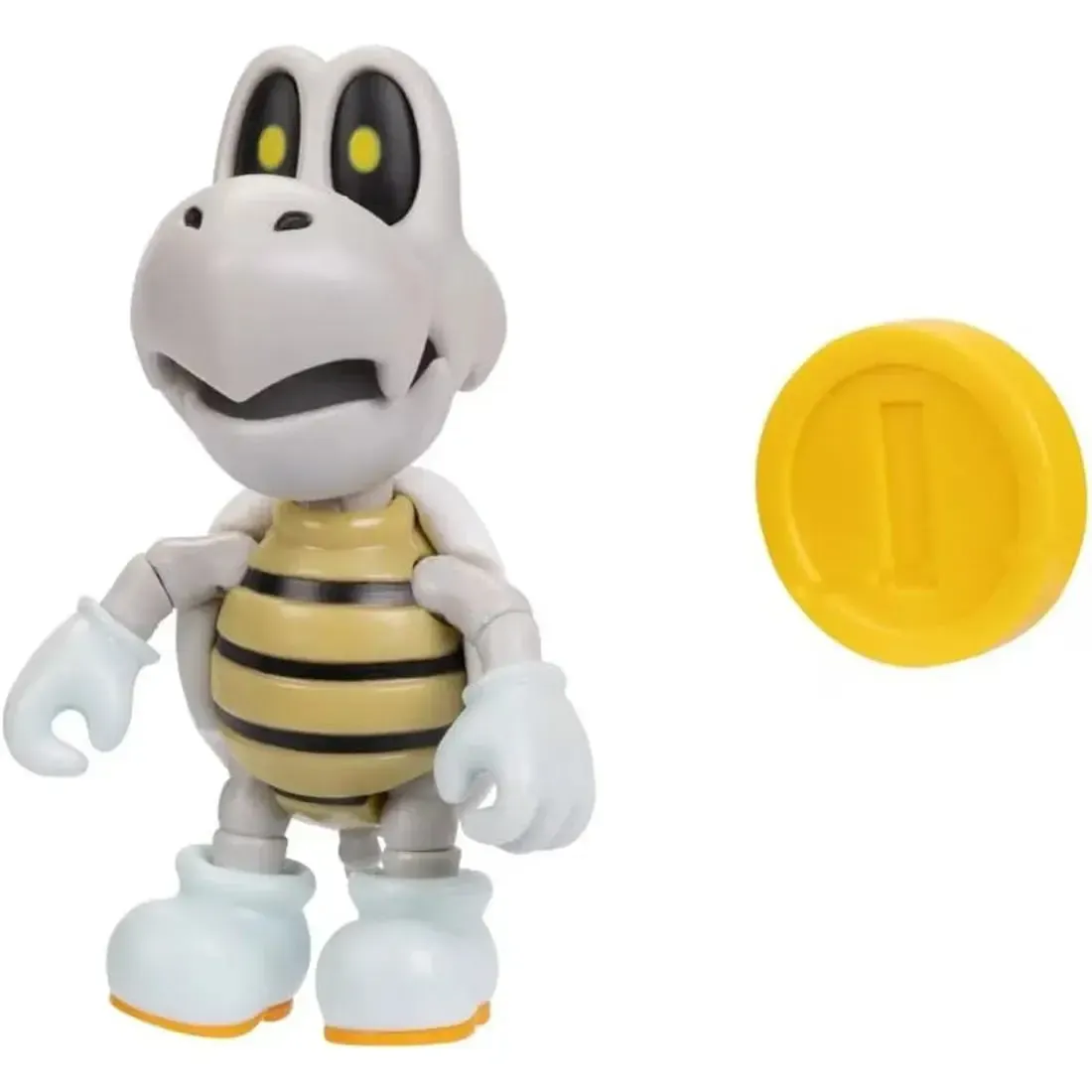 Super Mario - Dry Bones with Coin Action Figure (4") - Jakks Pacific - Image 5