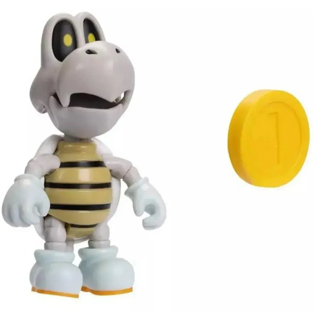 Super Mario - Dry Bones with Coin Action Figure (4") - Jakks Pacific - Image 6