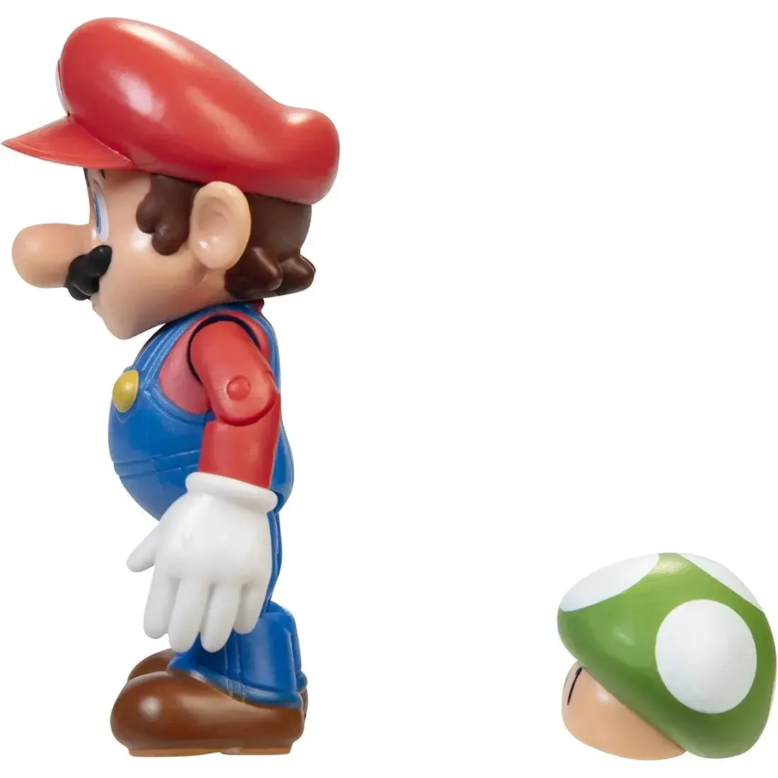 Super Mario - Mario with 1-UP Mushroom Action Figure (4") - Jakks Pacific - Image 6