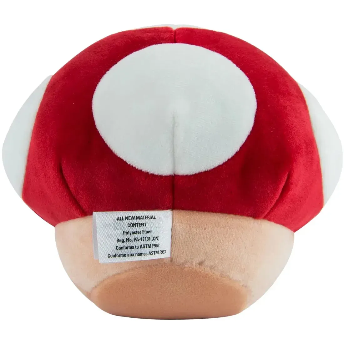 Super Mario - Mini Red Mushroom Plush (4") - Tomy - Club Mocchi Mocchi Series - Image 2