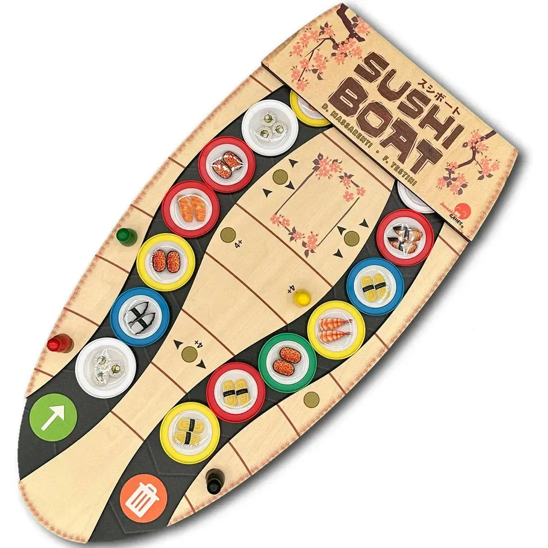 Sushi Boat - Party Food Anime Board Game for Family, Adults, and Children (2-5 Players, Ages 8+) - Japanime Games - Image 5
