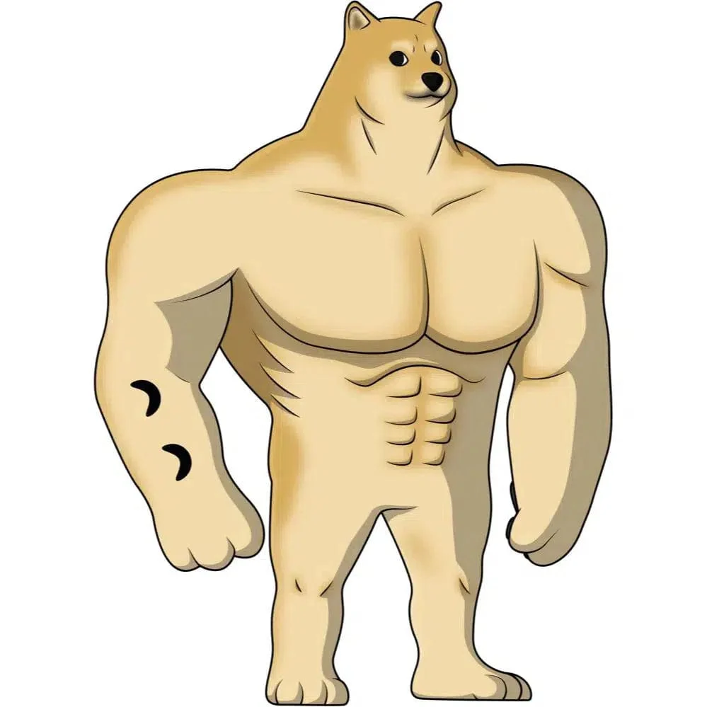 Swole Doge Meme Figure - Youtooz - Image 4