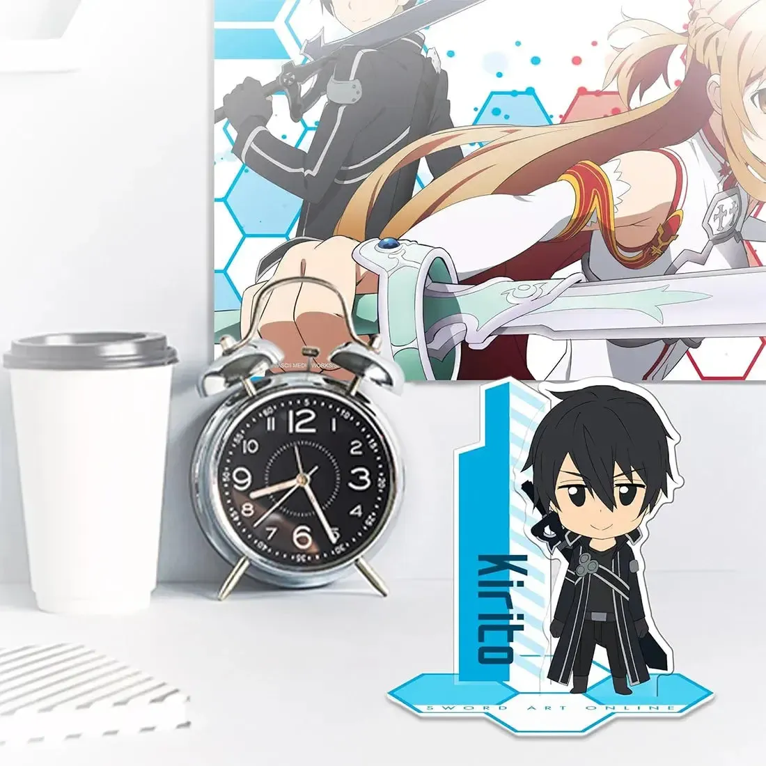 Sword Art Online - Chibi Kirito Standee Figure (3.5" Acrylic) - ABYstyle - Acryl Series - Image 4