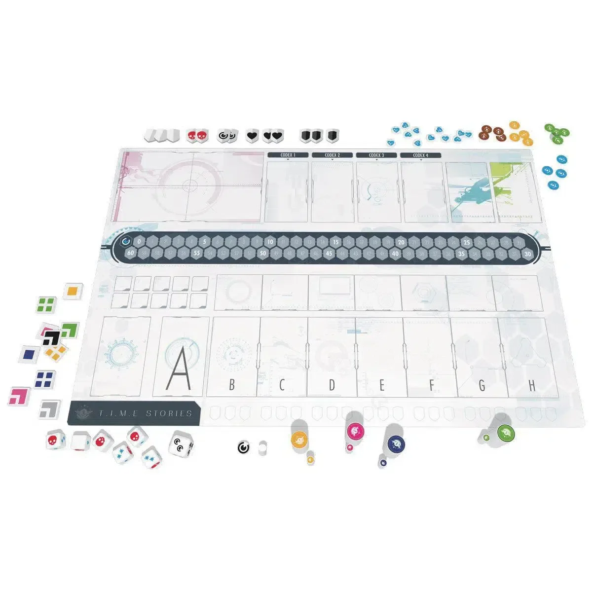 T.I.M.E Stories - Cooperative Travel Board Game for Family, and Adults (2-4 Players, Ages 12+) - Space Cowboys - Image 4