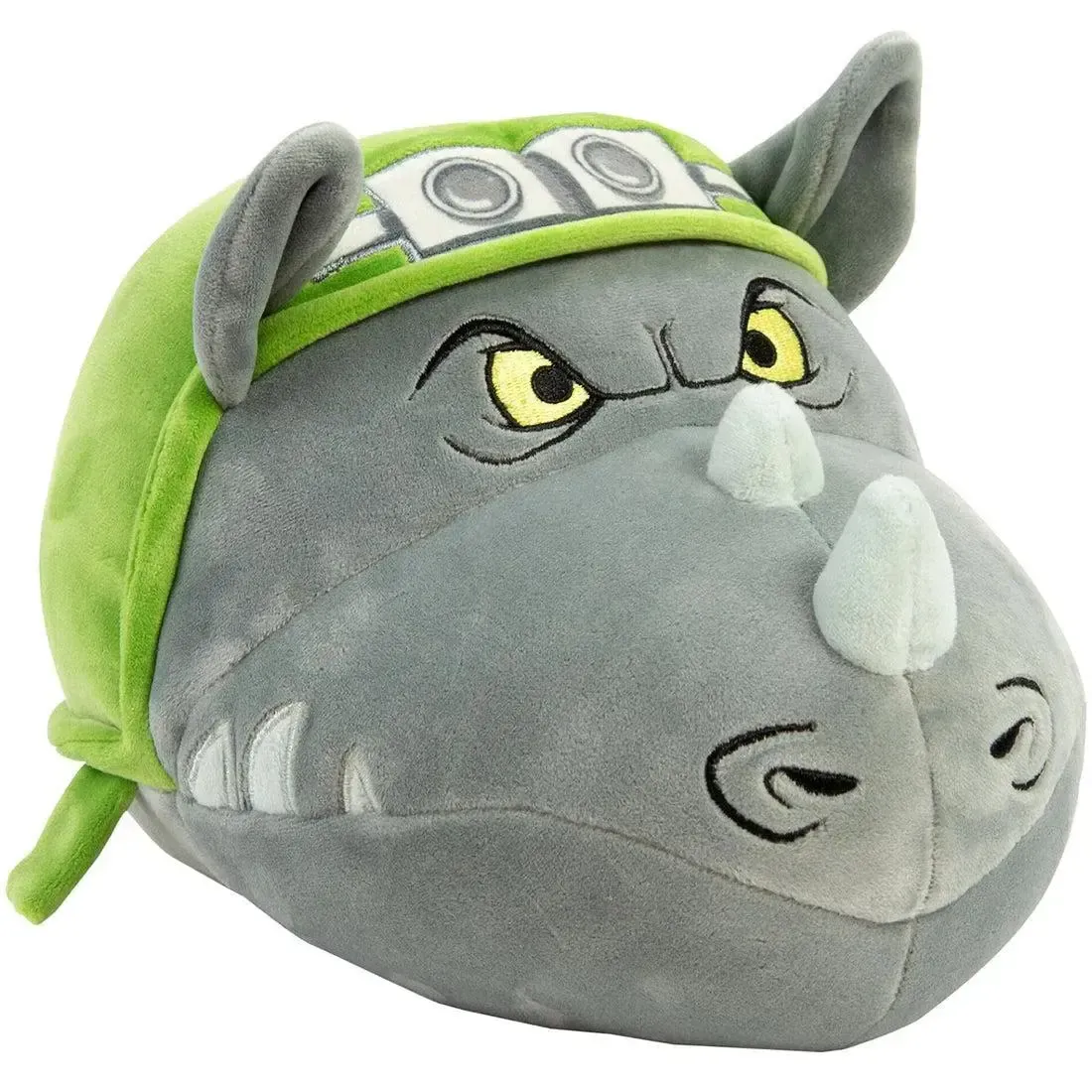 Teenage Mutant Ninja Turtles - Rocksteady Head Plush (9") - Tomy - Club Mocchi Mocchi Series - Image 6