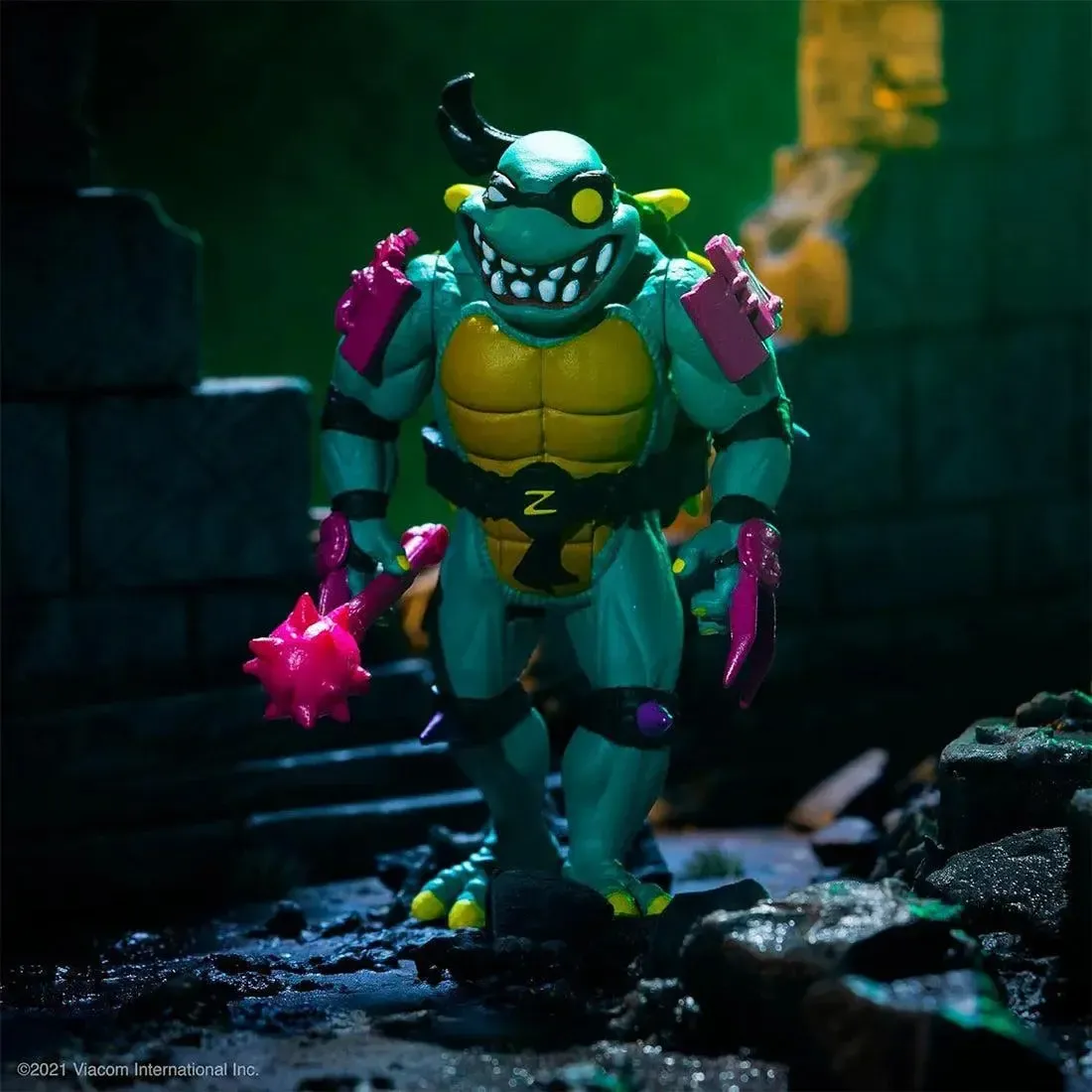Teenage Mutant Ninja Turtles - Slash Action Figure (3.75") - Super7 - ReAction Figures Series - Image 4