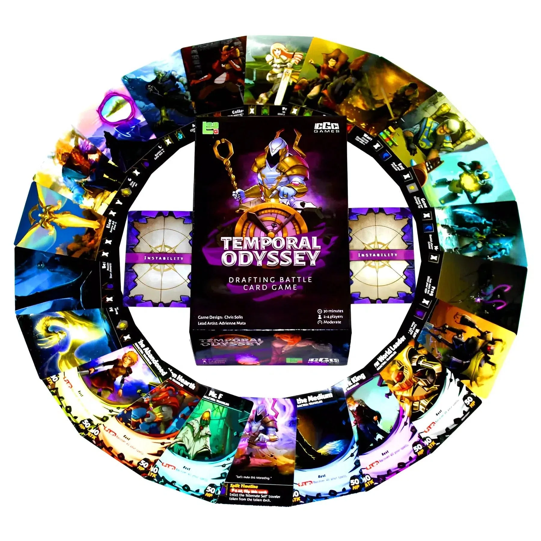 Temporal Odyssey: Drafting Battle Card Game - Level 99 Games - Image 2