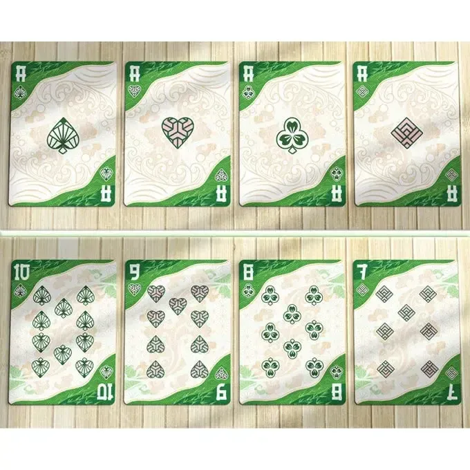 Tensei: Kaze Edition - Premium Feudal Japanese Playing Cards - Wonderland Workshop - KardecK Series - Image 3