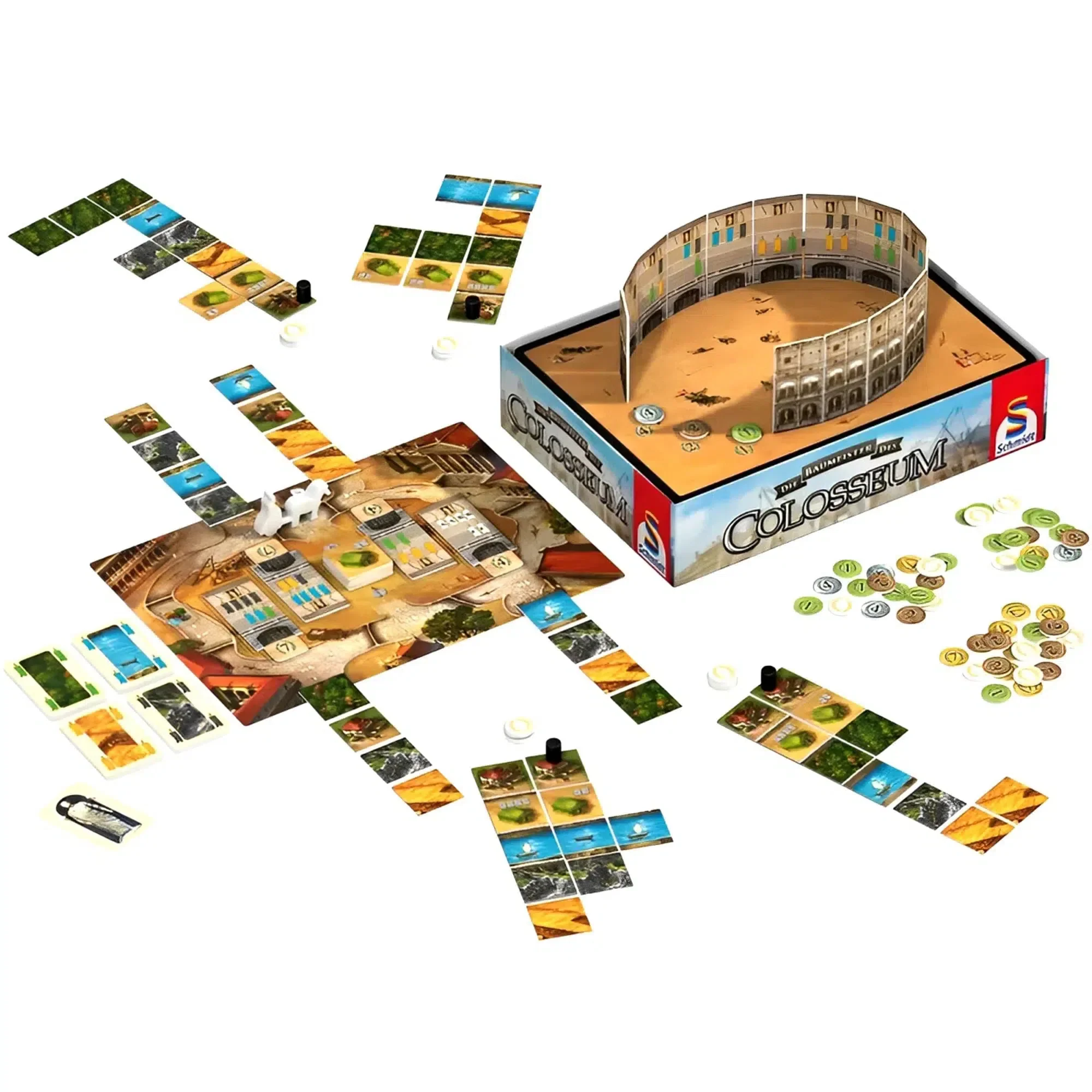 The Architects of the Colosseum - Worker Placement Civilization Board Game for Family, and Adults (2-4 Players, Ages 14+) - Tasty Minstrel Games - Image 2