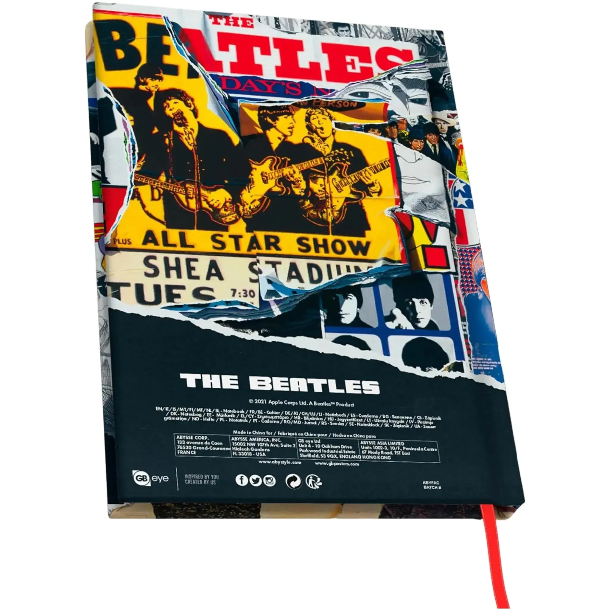 The Beatles - Anthology Hardcover A5 Notebook (8.5"x6.1") - ABYstyle - Image 3