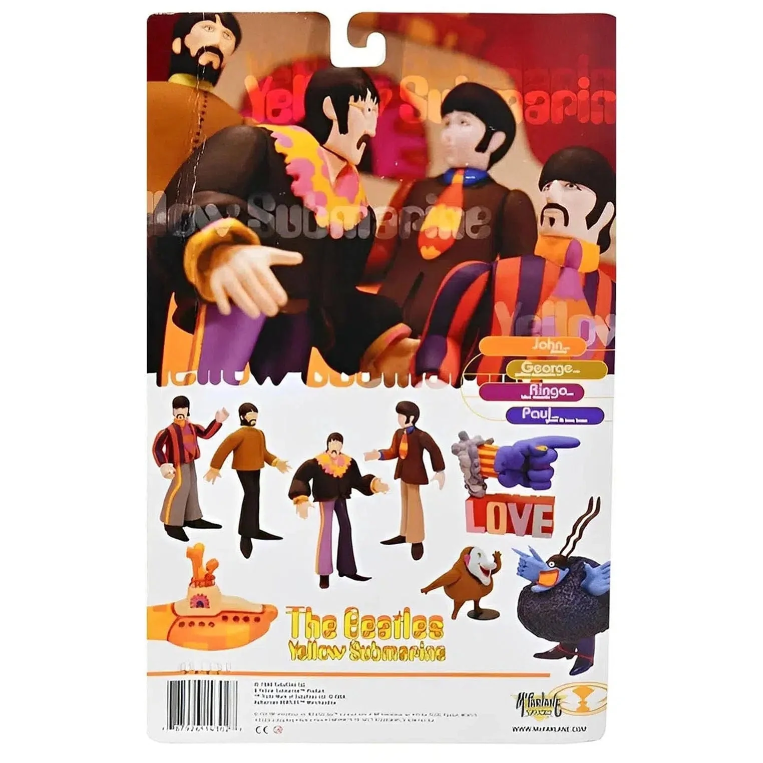 The Beatles - John With Jeremy Action Figure - McFarlane Toys - Series 1 (1999) - Image 4
