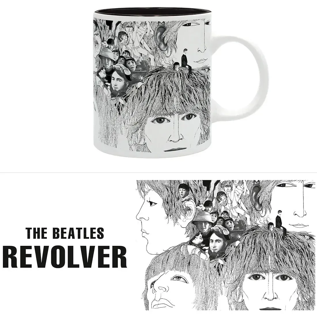 The Beatles - Revolver Album Cover Mug (Ceramic, 11 oz.) - ABYstyle - Image 4