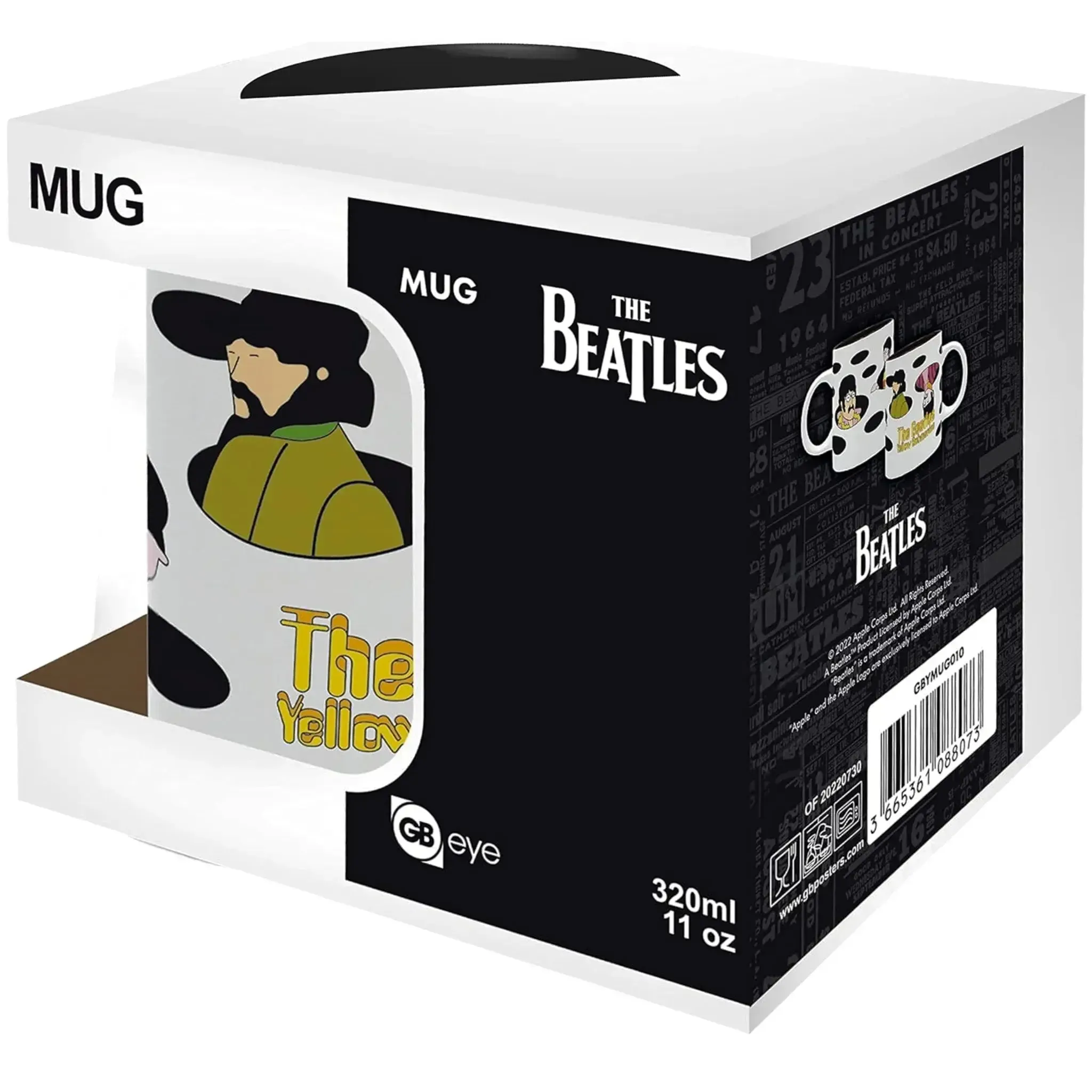 The Beatles - Yellow Submarine "Sea of Holes" Characters Mug (Ceramic, 11 oz) - ABYstyle