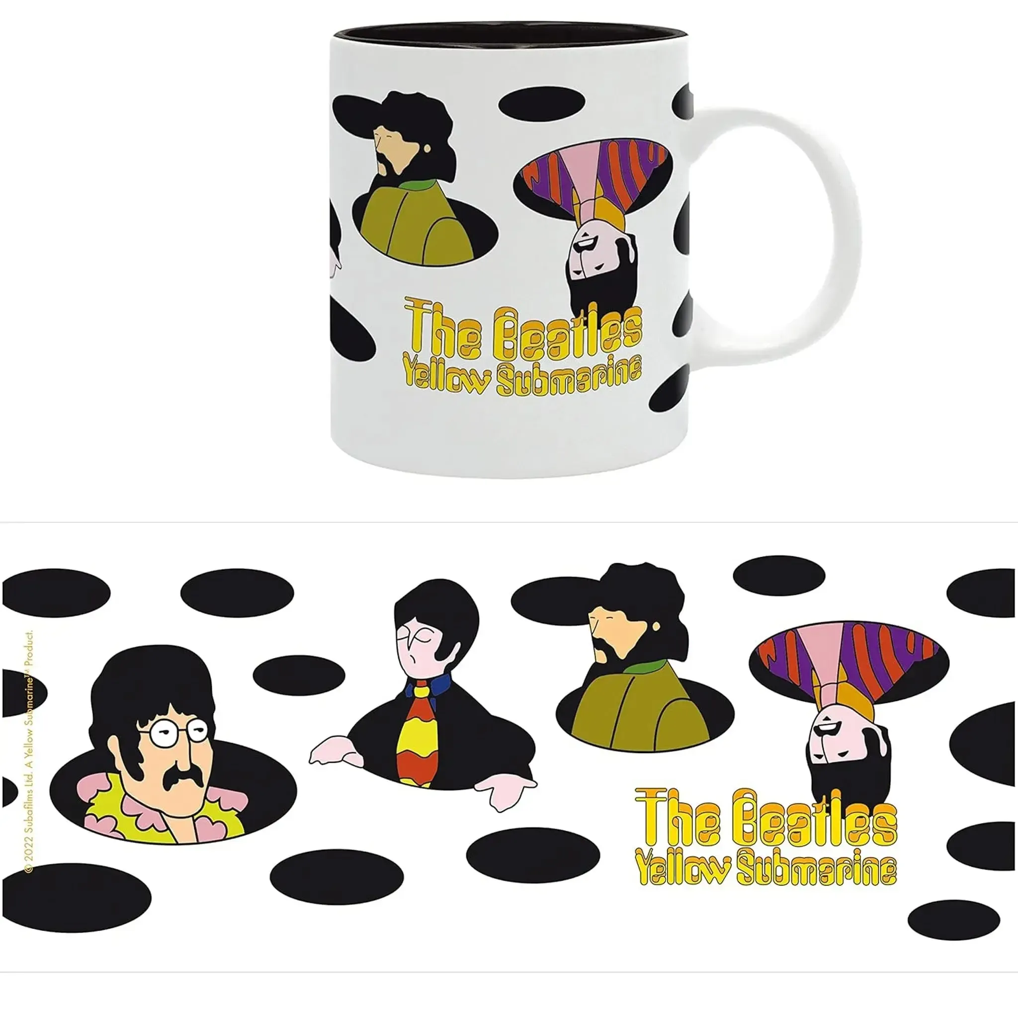 The Beatles - Yellow Submarine "Sea of Holes" Characters Mug (Ceramic, 11 oz) - ABYstyle - Image 4