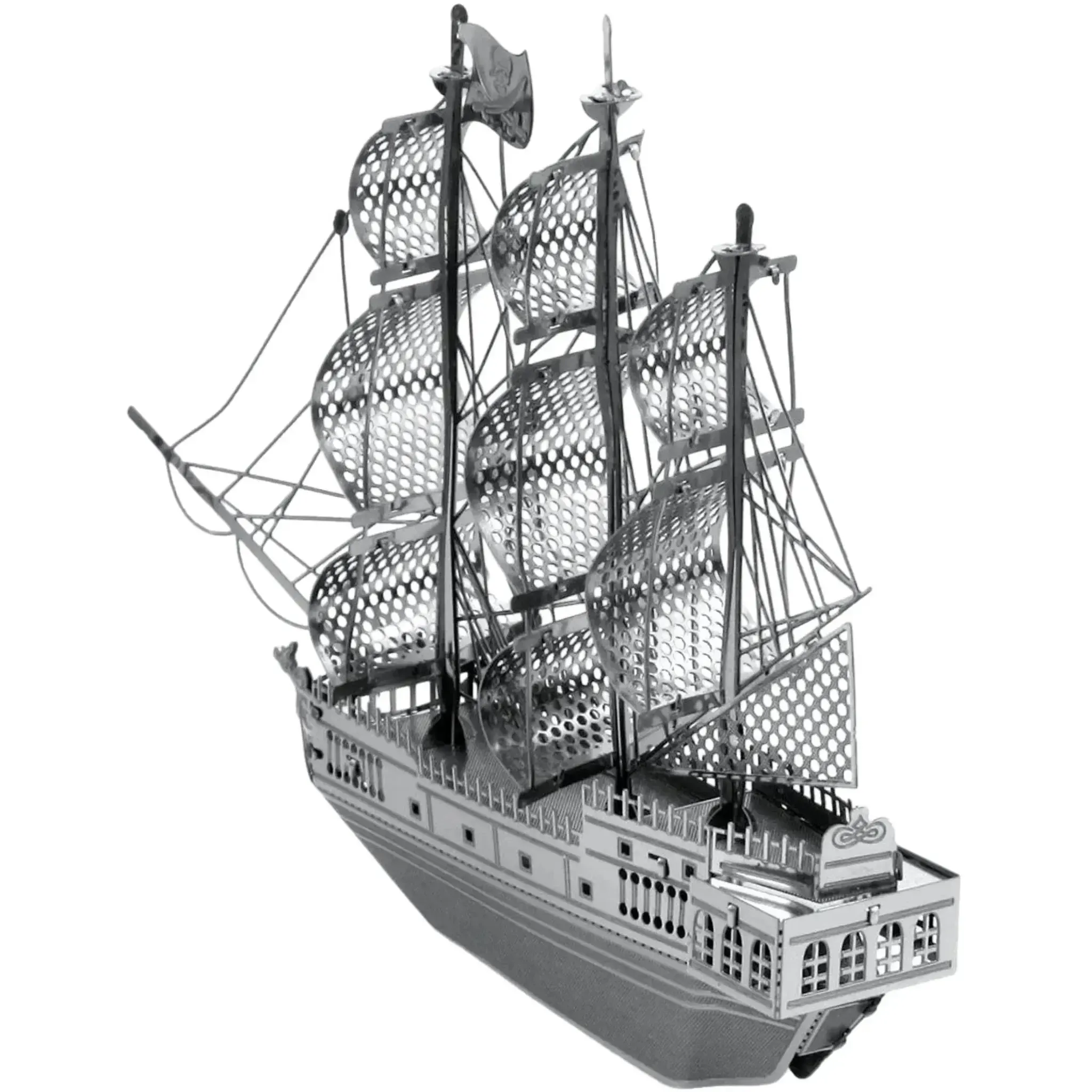 The Black Pearl Pirate Ship Figure Model Kit (Steel, Easy Difficulty) - Fascinations - Metal Earth Series - (2023) - Image 6