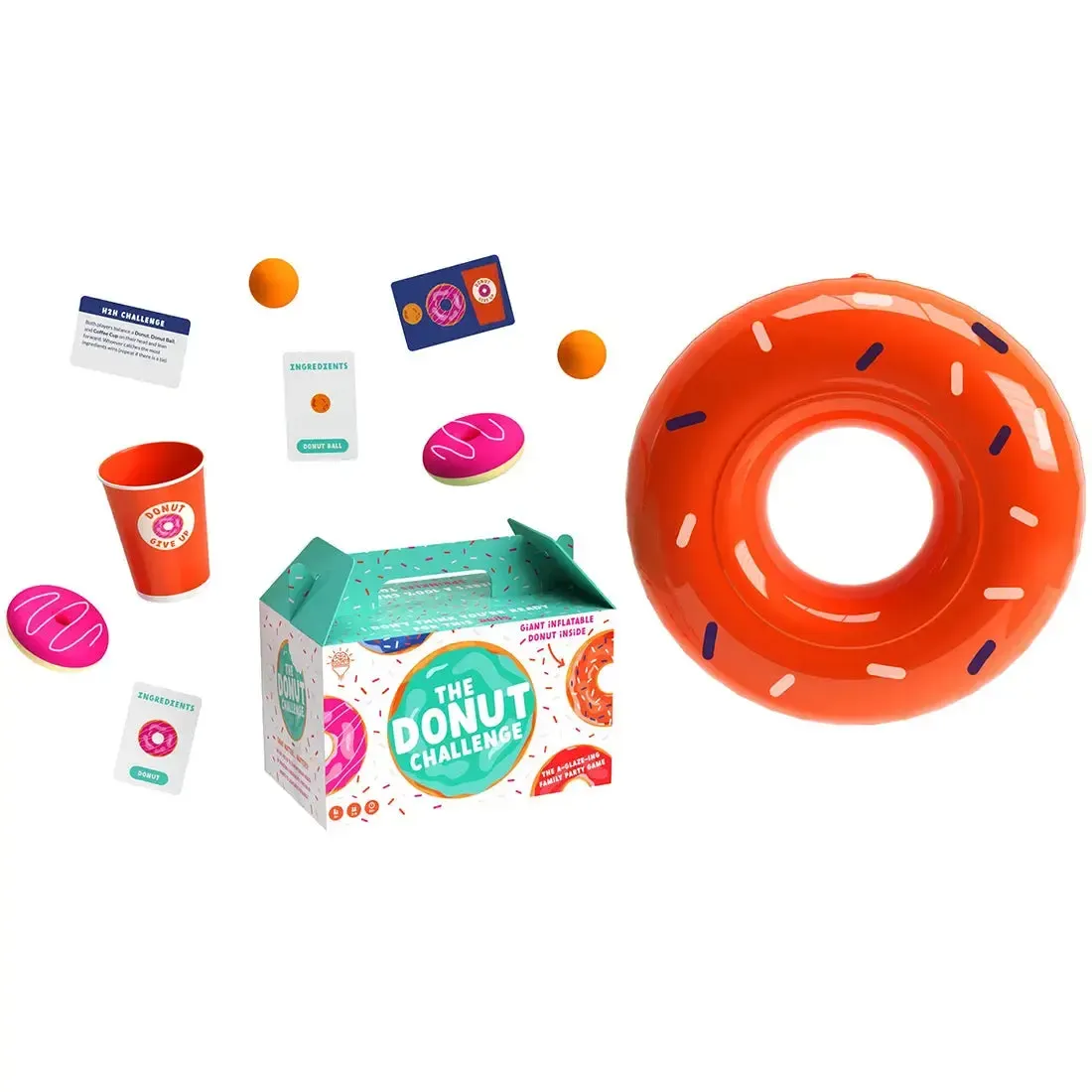 The Donut Challenge - Food Party Card Game for Family, Adults, and Children (2-8 Player, Ages 8+) - Gray Matters Games - Image 2