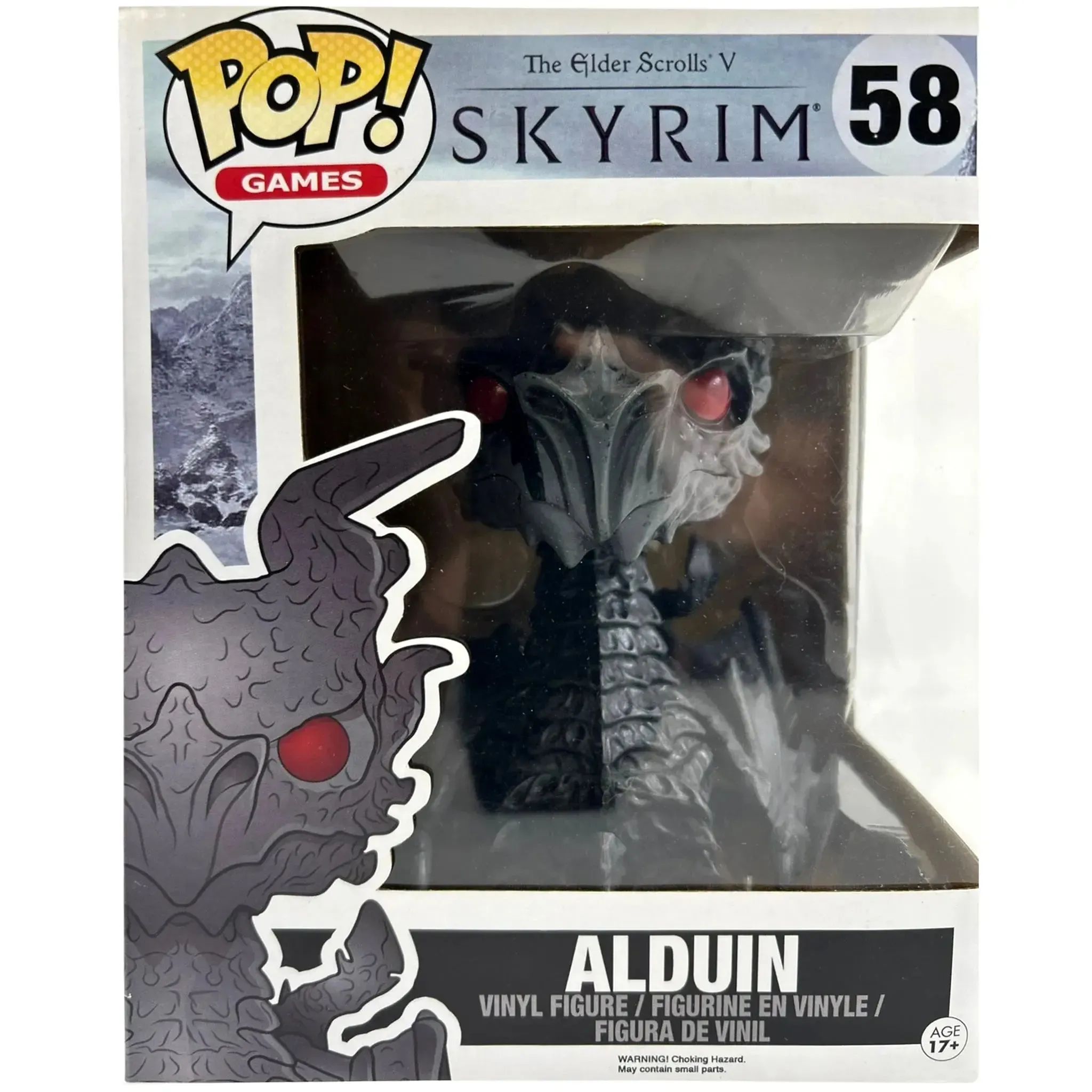 The Elder Scrolls V: Skyrim - Alduin Figure (6") - Funko - Pop! Games Series (58) - (2015)
