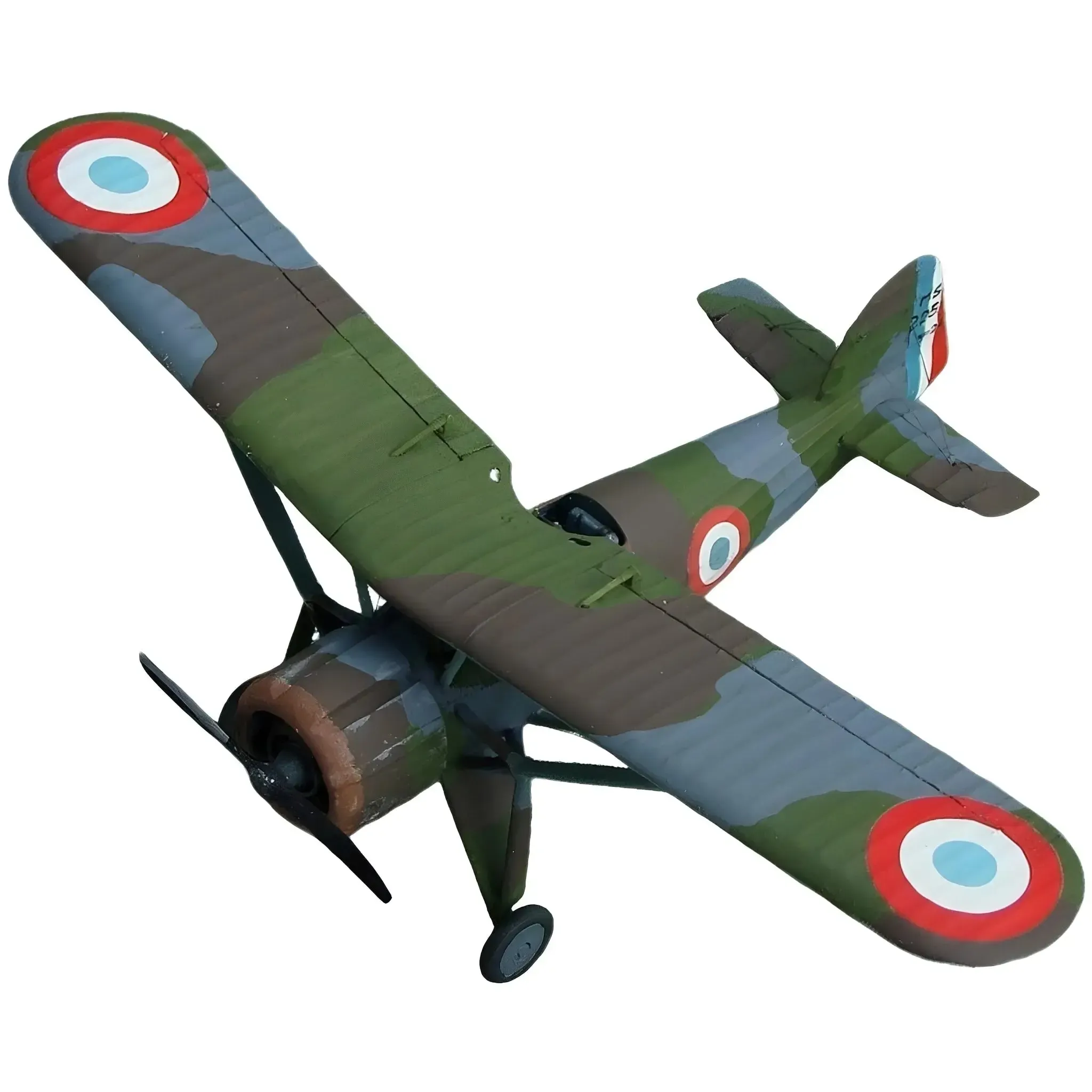 The French Air Force - Morane-Saulnier MS.225 Military Plane Model Kit (1:72 Scale, Plastic) - Heller - Image 3