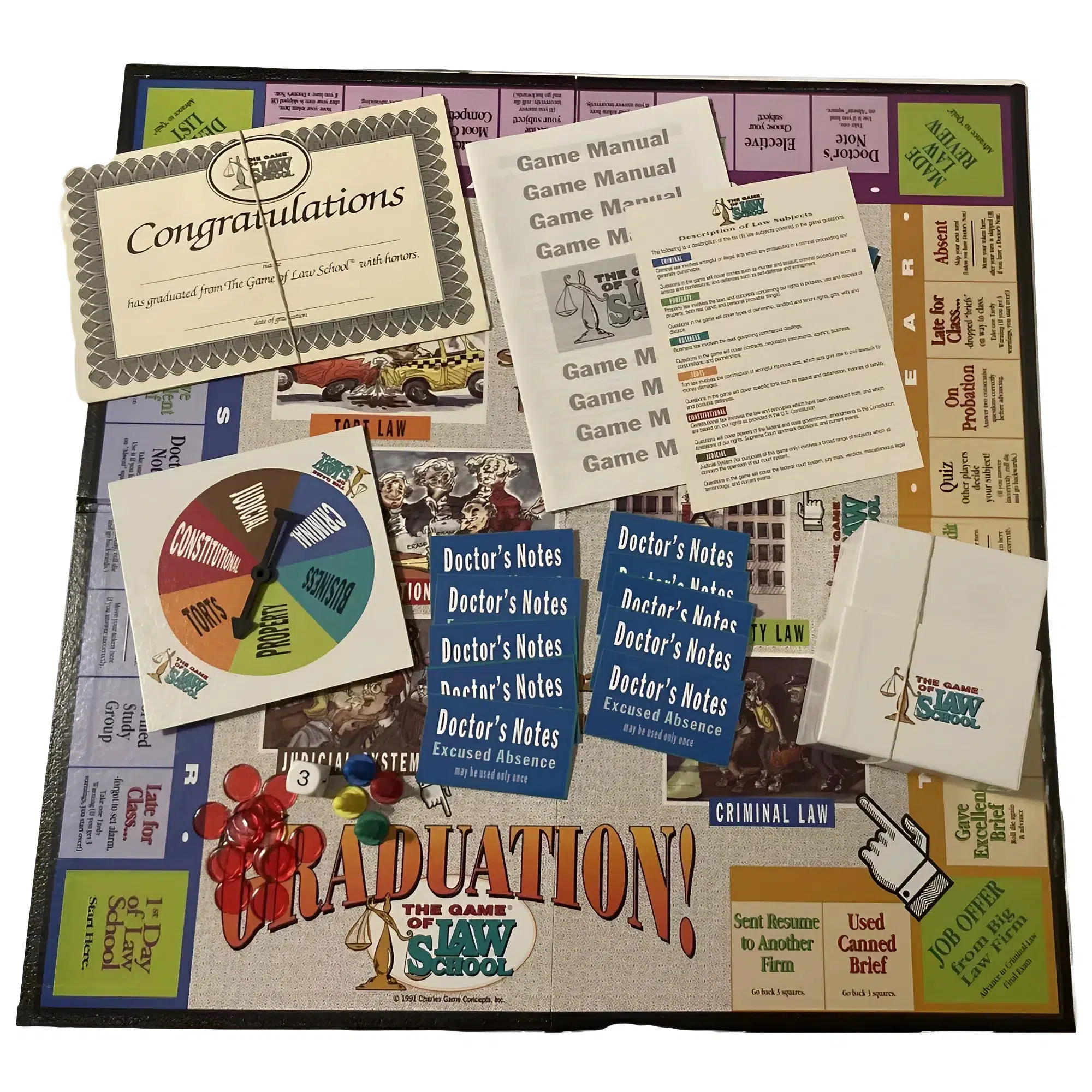 The Game of Law School Board Game - GetSmart Games - Image 3