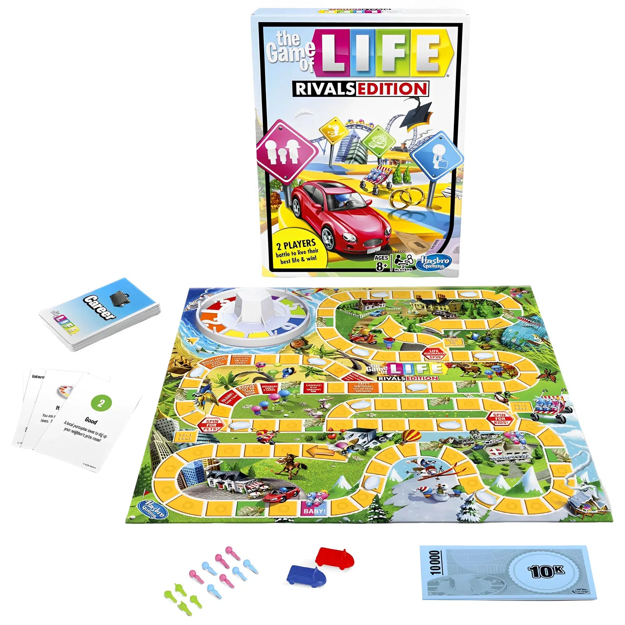 The Game of Life Board Game (Rivals Edition) - Hasbro - Image 2