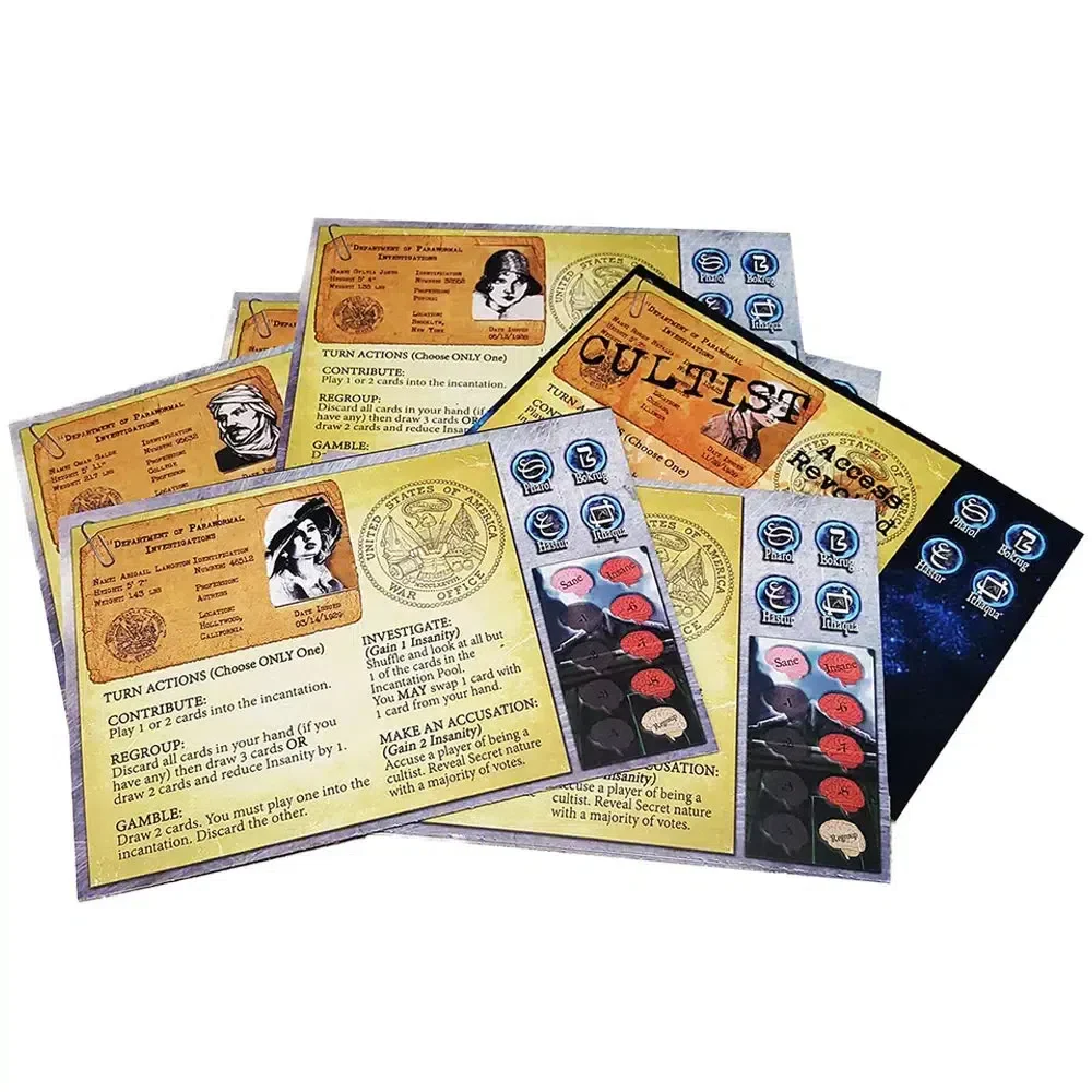 The Gate of R’lyeh - Social Deduction War Board Game for Family, and Adults (4-8 Players, Ages 12+) - DPH Games - Image 4