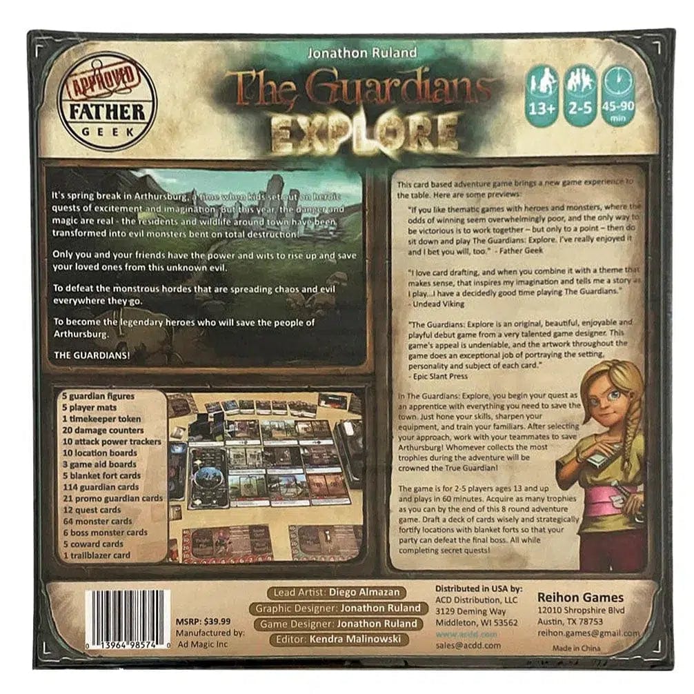 The Guardians: Explore - Card Game - Reihon Games - Image 9