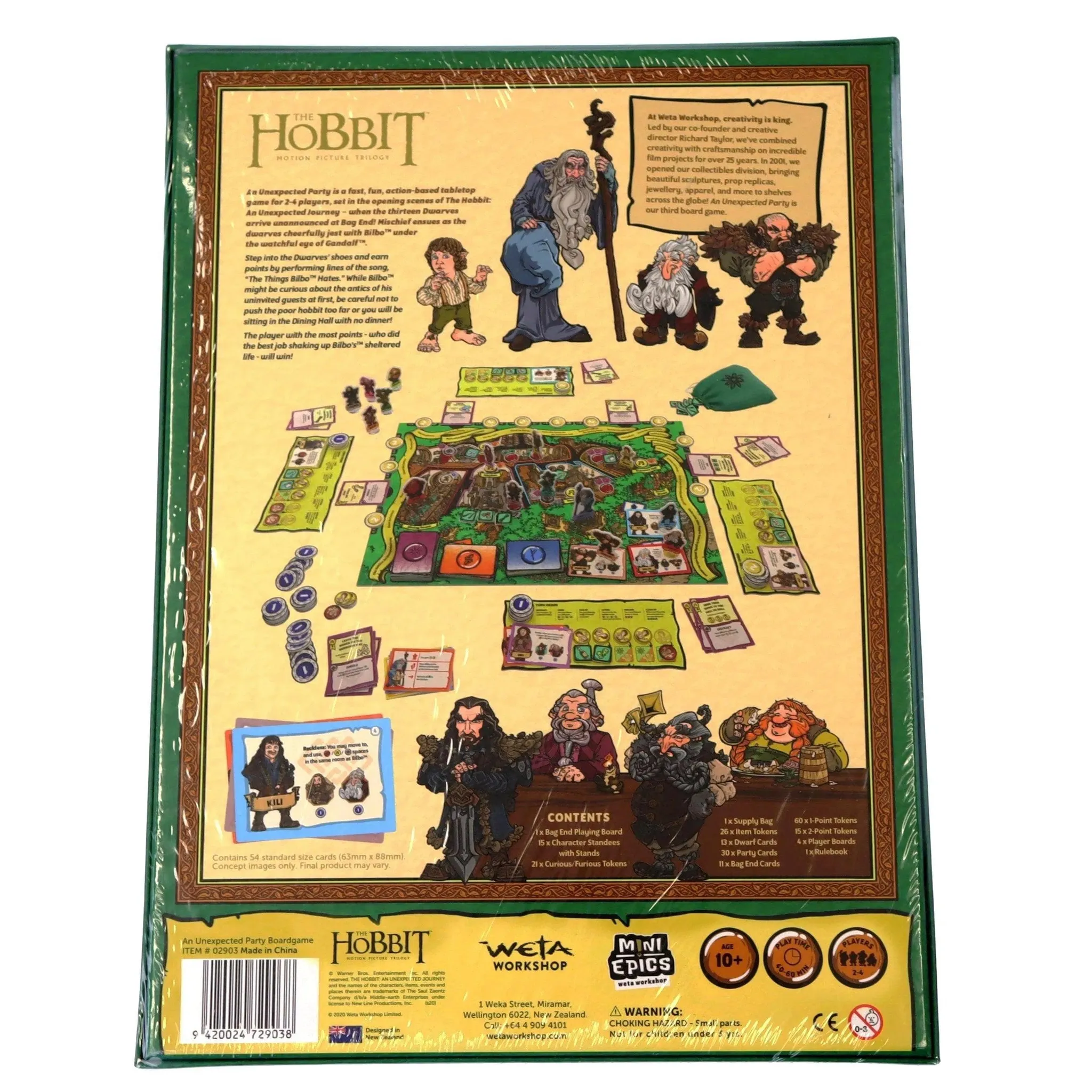 The Hobbit: An Unexpected Party - Board Game - Weta Workshop - Image 3