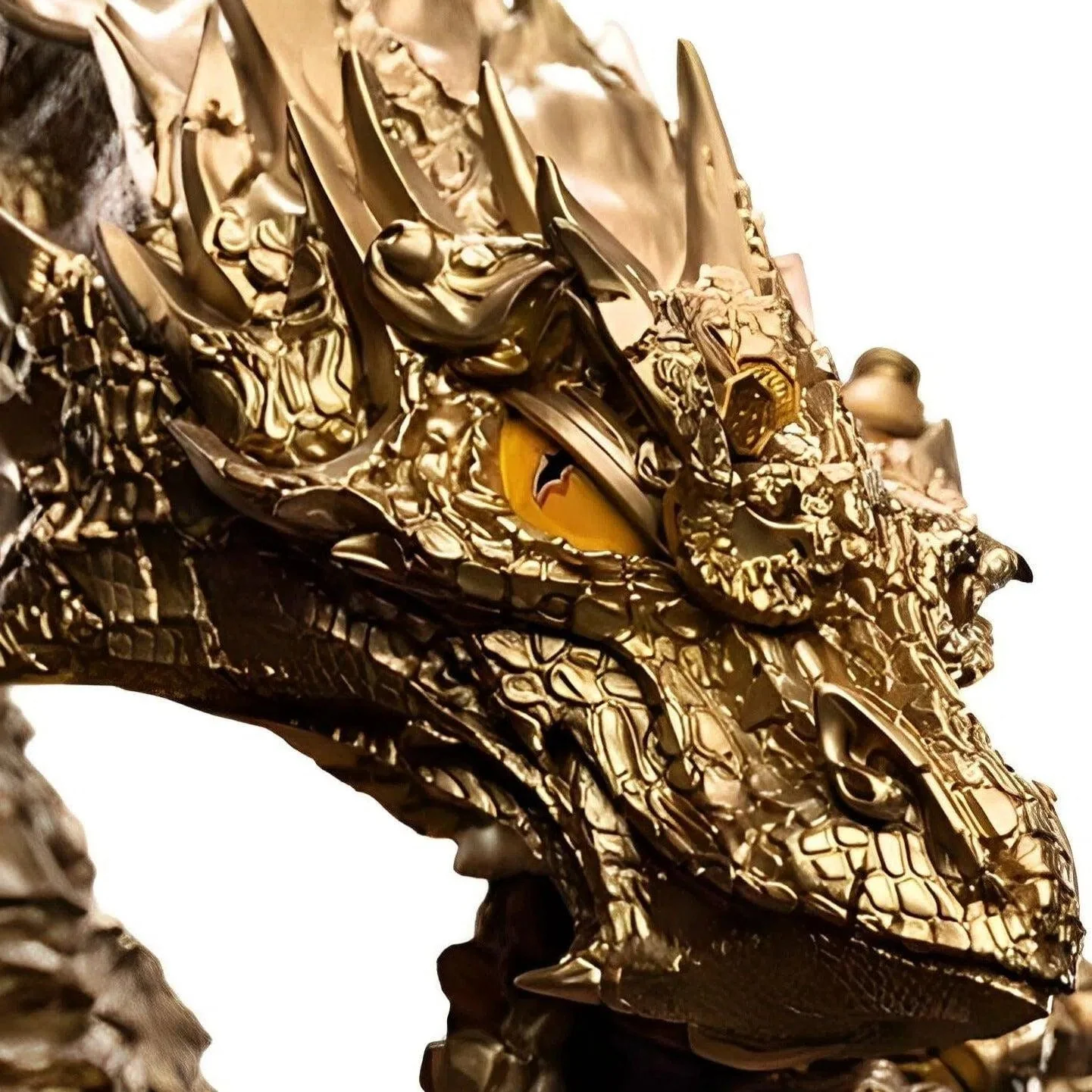 The Hobbit - Smaug the Golden Statue Figure (11.8", Limited Edition: 1 of 1,200) - Weta Workshop - Mini Epics Series - Image 5