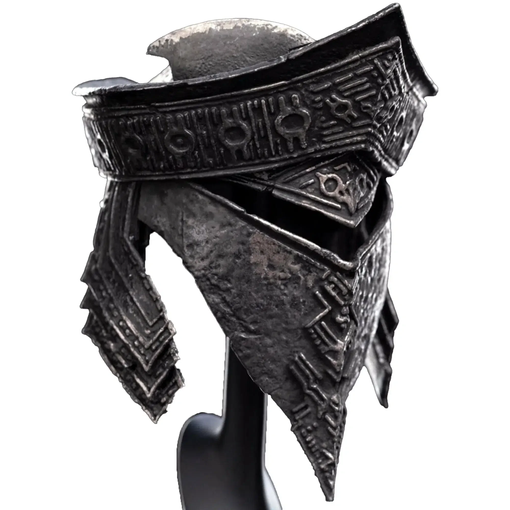 The Hobbit: The Battle of the Five Armies - Helm of the Ringwraith of Harad Prop Replica Figure (1:4 Scale, Limited Edition) - Weta Workshop - Helm Series - Image 4