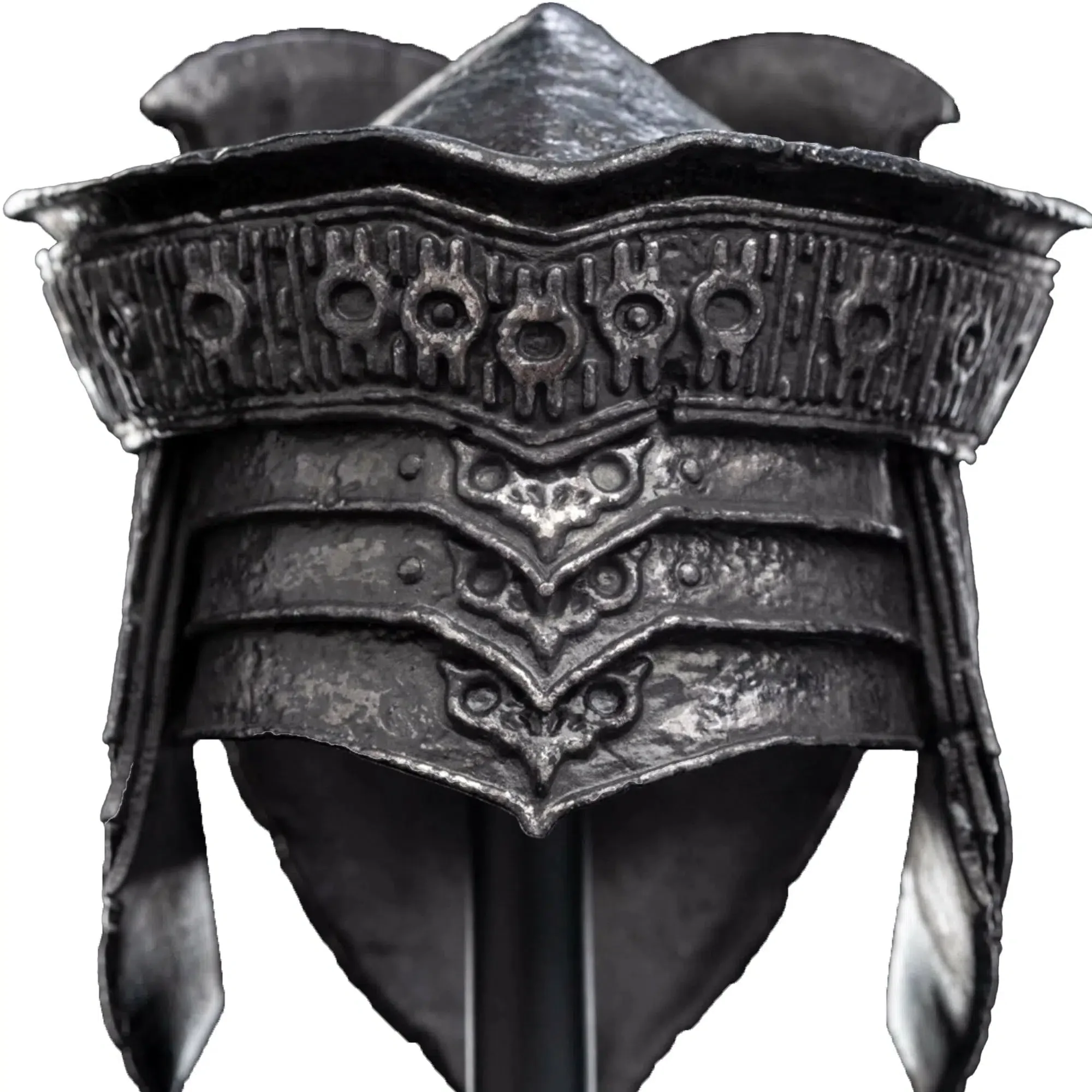 The Hobbit: The Battle of the Five Armies - Helm of the Ringwraith of Harad Prop Replica Figure (1:4 Scale, Limited Edition) - Weta Workshop - Helm Series - Image 5