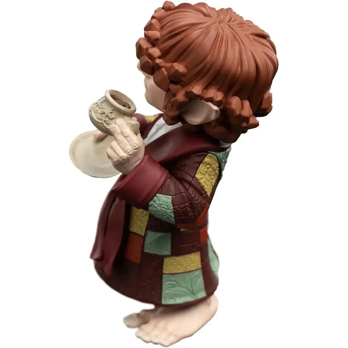 The Hobbit Trilogy -  Young Bilbo Baggins Drinking Tea Figure (4", Limited Edition: 1 of 3,000) - Weta Workshop - Mini Epics Series (94) - Image 3