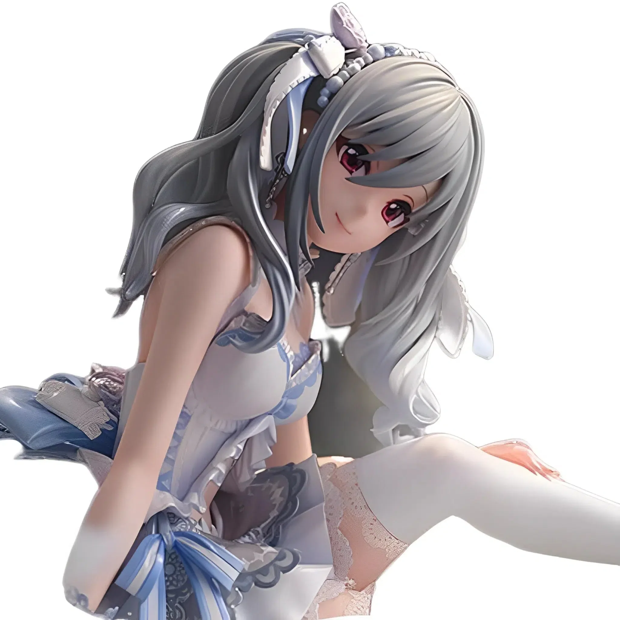 The Idolmaster: Cinderella Girls - White Princess Ranko Kanzaki Statue Figure (1:7 Scale) - Good Smile Company [Alumina] - Image 5
