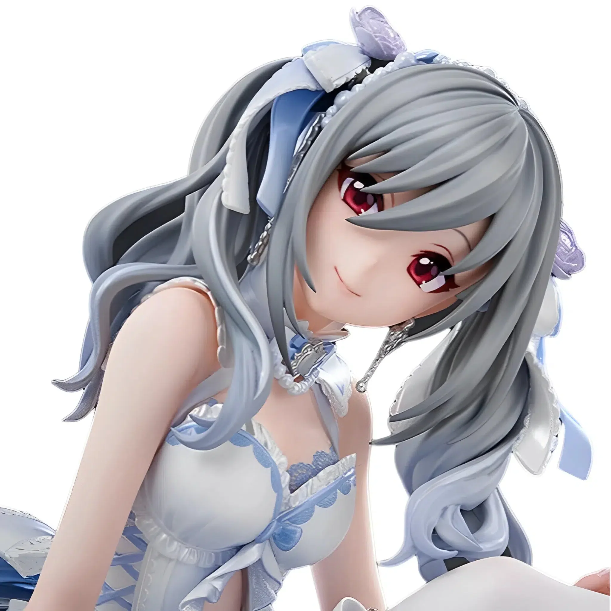 The Idolmaster: Cinderella Girls - White Princess Ranko Kanzaki Statue Figure (1:7 Scale) - Good Smile Company [Alumina] - Image 7