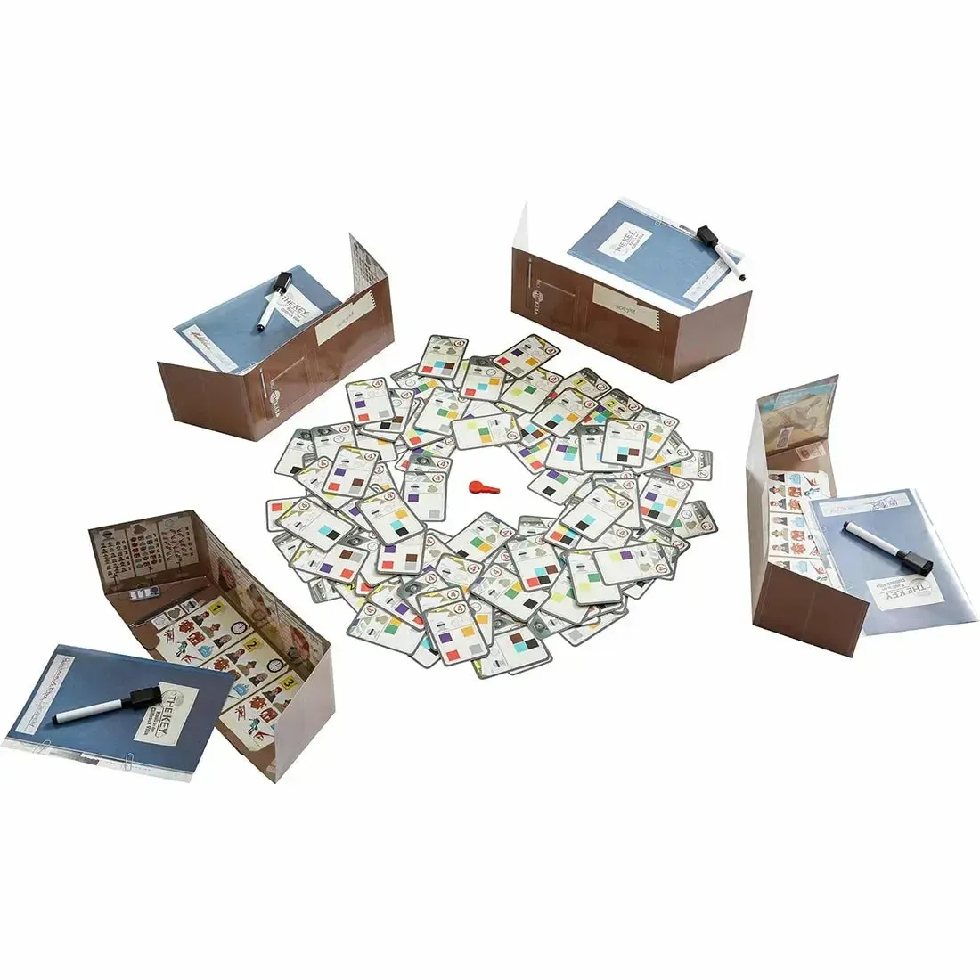 The Key: Theft in Cliffrock Villa - Puzzle Crime Board Game for Family and Adults (1-4 Players, Ages 8+) - HABA - Image 2