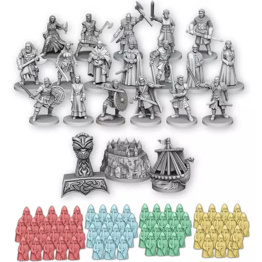 The Last Kingdom - Strategy War Board Game for Family, and Adults (2-5 Players, Ages 14+) - Gamelyn Games - Image 4