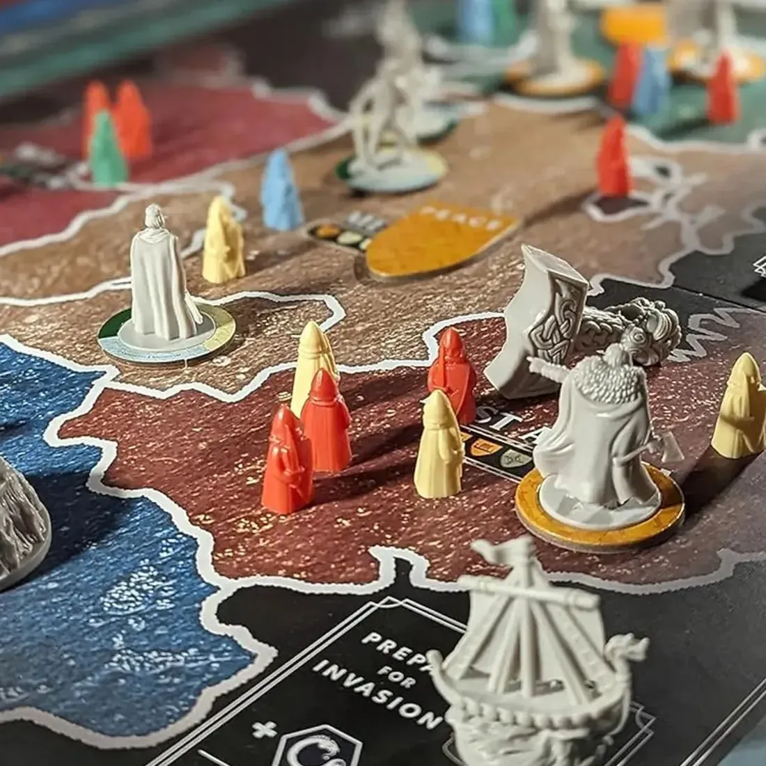 The Last Kingdom - Strategy War Board Game for Family, and Adults (2-5 Players, Ages 14+) - Gamelyn Games - Image 5