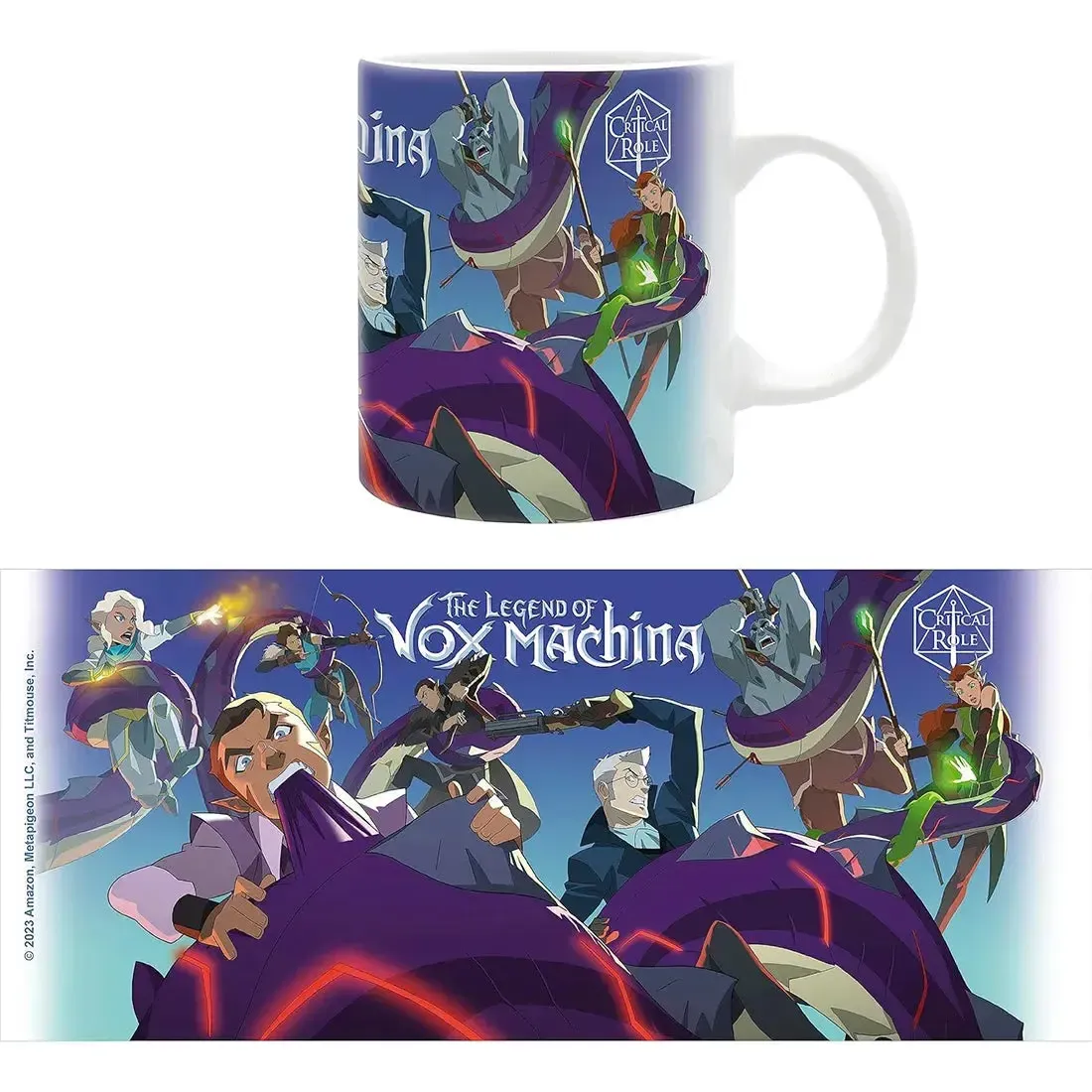The Legend of Vox Machina [Dungeons & Dragons: Critical Role] - Battle Scene Mug (Ceramic, 11 oz.) - ABYstyle - Image 5