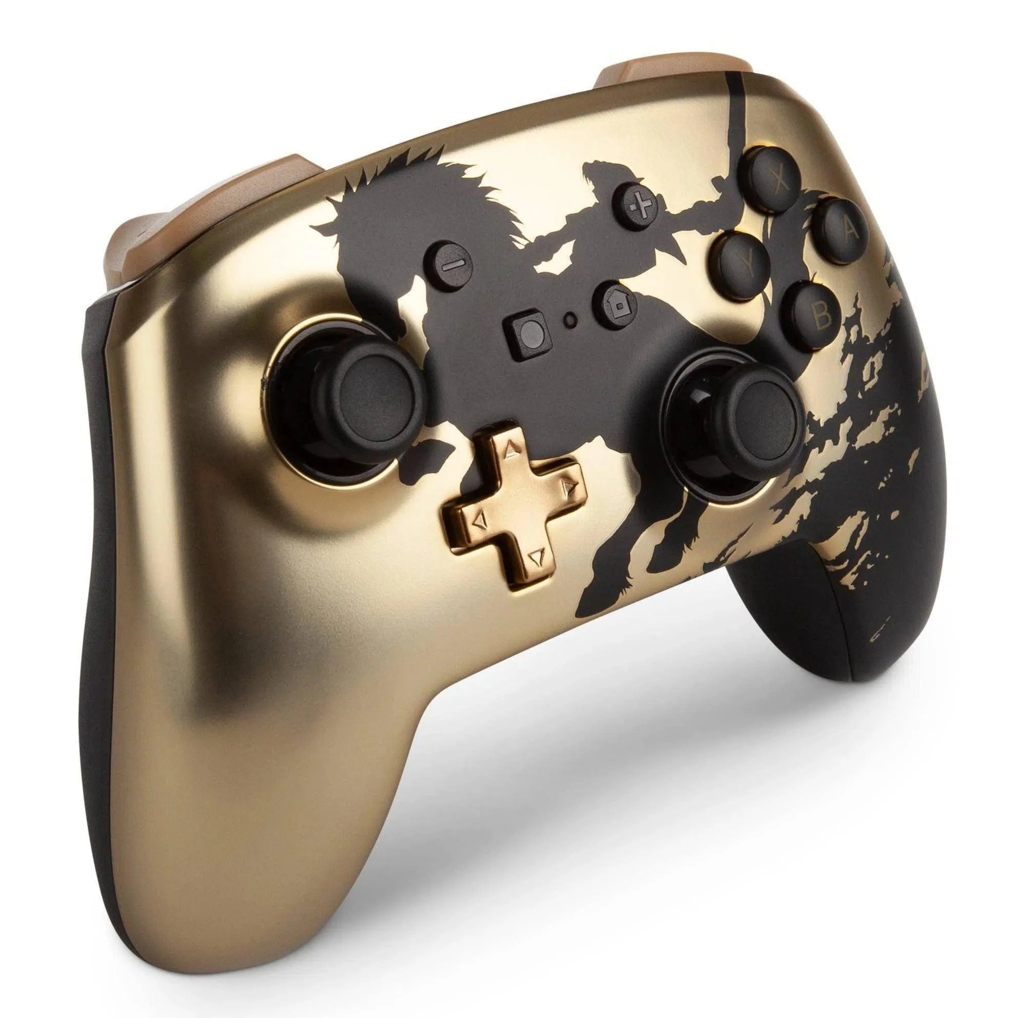 The Legend of Zelda - Nintendo Switch Wireless Controller (Gold Rider Version) - PowerA - Enhanced Edition - Image 3
