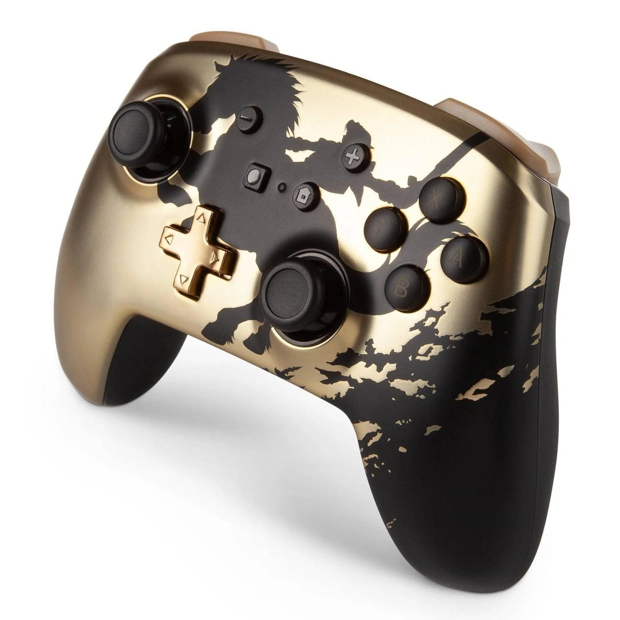 The Legend of Zelda - Nintendo Switch Wireless Controller (Gold Rider Version) - PowerA - Enhanced Edition - Image 5