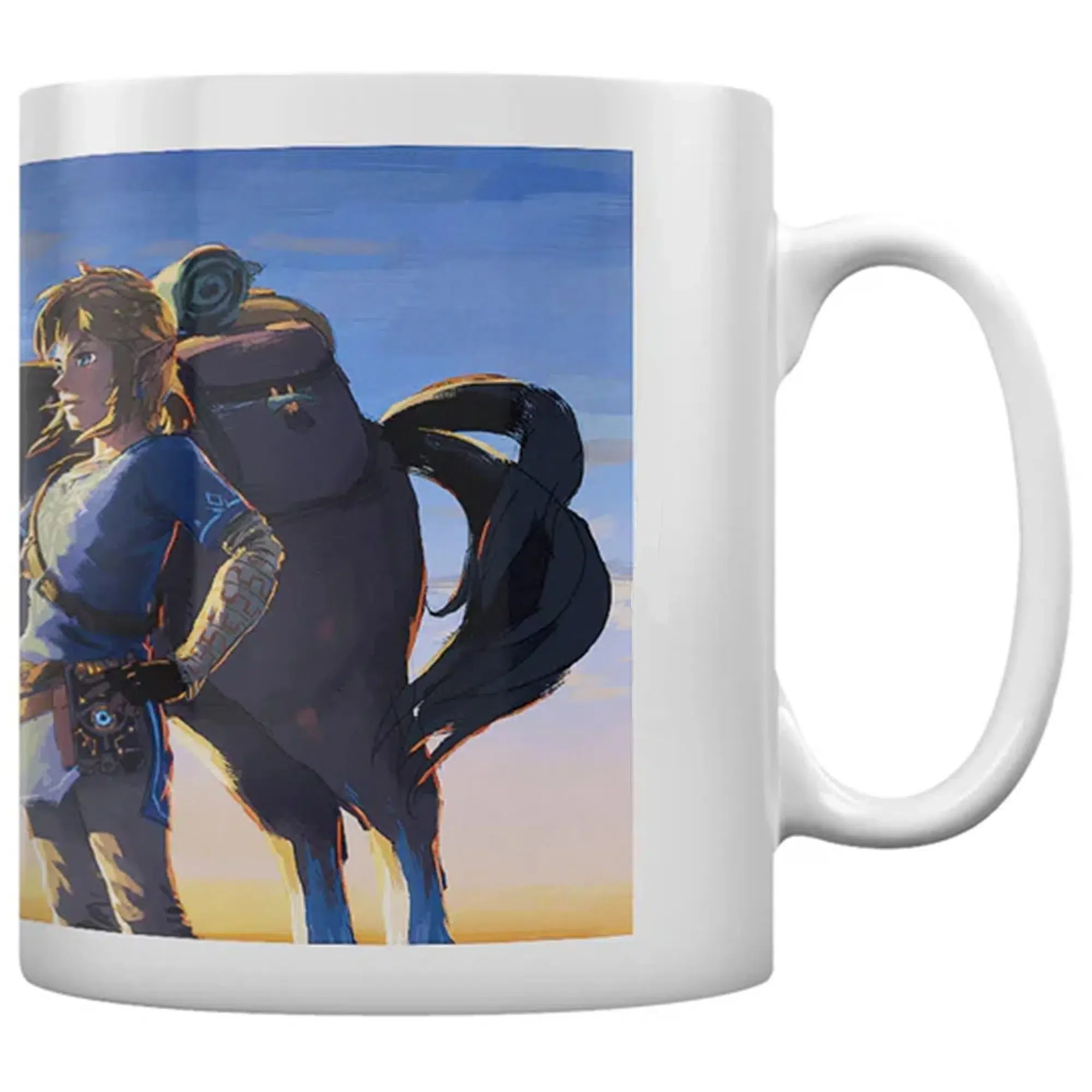 The Legend of Zelda: Tears of the Kingdom - Link & Horse Mug (Ceramic, 11 oz.) - Pyramid America - Image 3